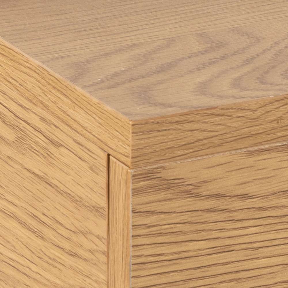 ACTONA GROUP Nachttisch »Ashlan Nachtkommode«, Nachtschrank, wandmontiert, 1 Schublade, 1 Fachboden, Metallschienen
