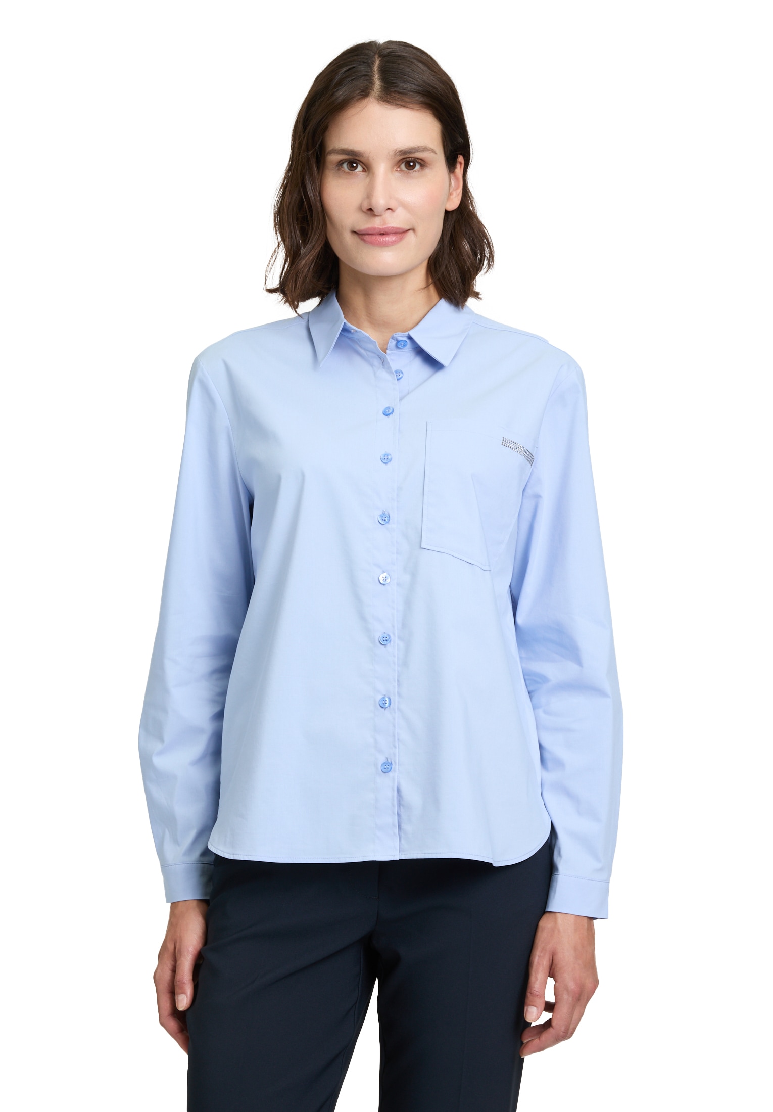 Betty Barclay Hemdbluse "Betty Barclay Damen Hemdbluse mit Kragen" günstig online kaufen
