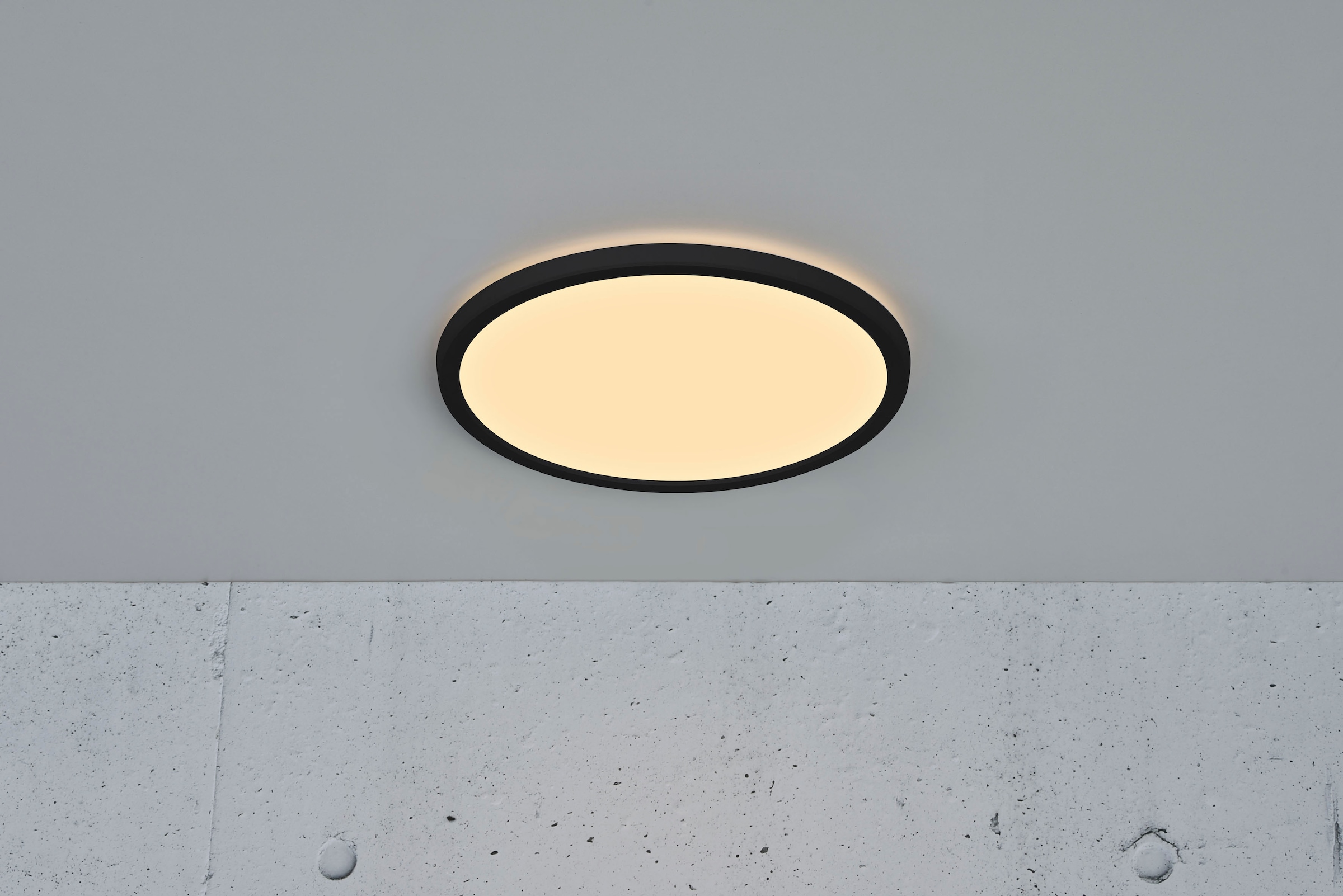 Nordlux LED Deckenleuchte »Oja Step-Dim«, Dimmbar durch 3-Stufen-Moodmaker™ über Wandschalter, hauchdünn