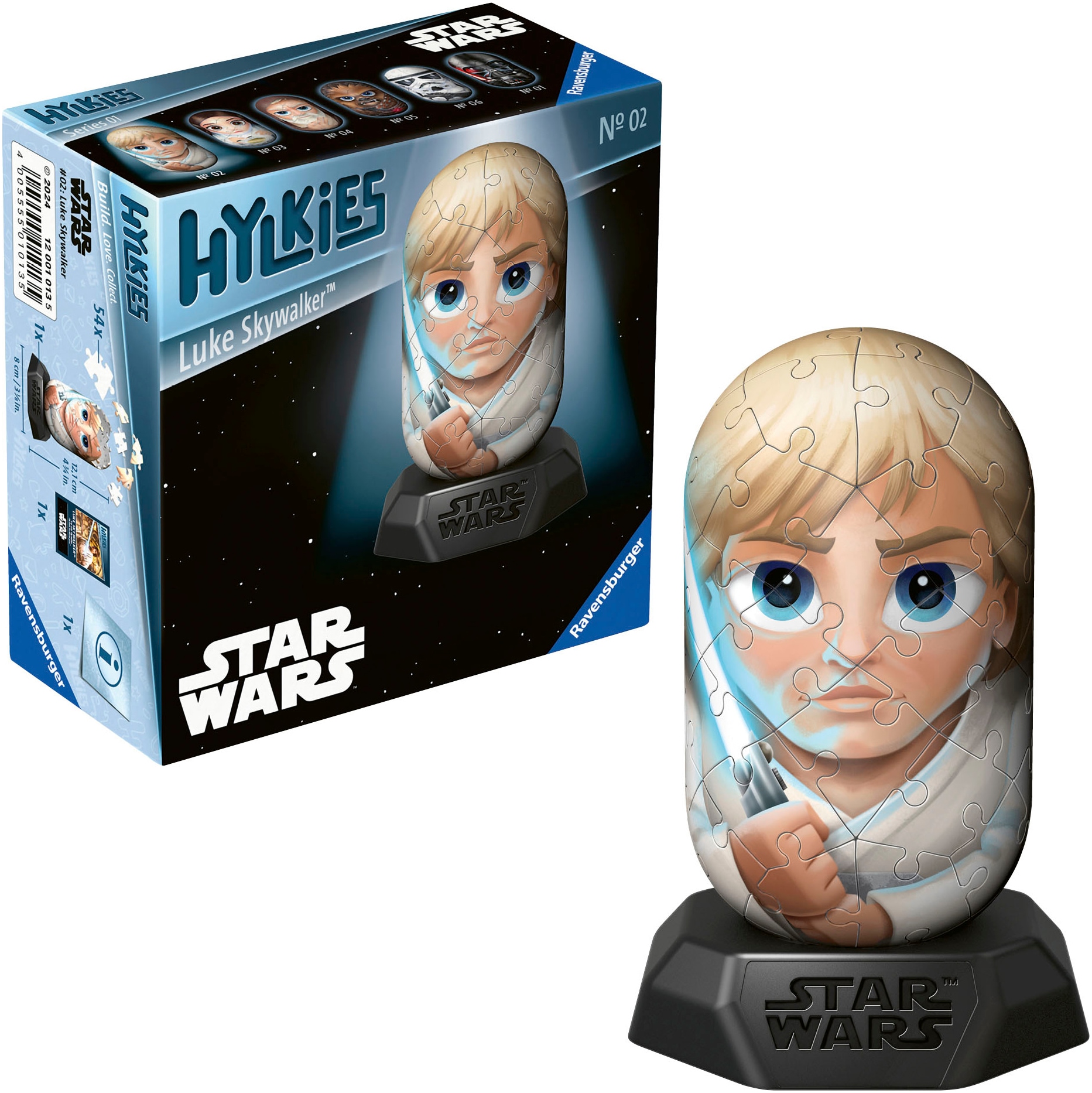 3D-Puzzle »Star Wars Hylkies Sammelfigur #02 Luke Skywalker«, Made in Europe; FSC® -...