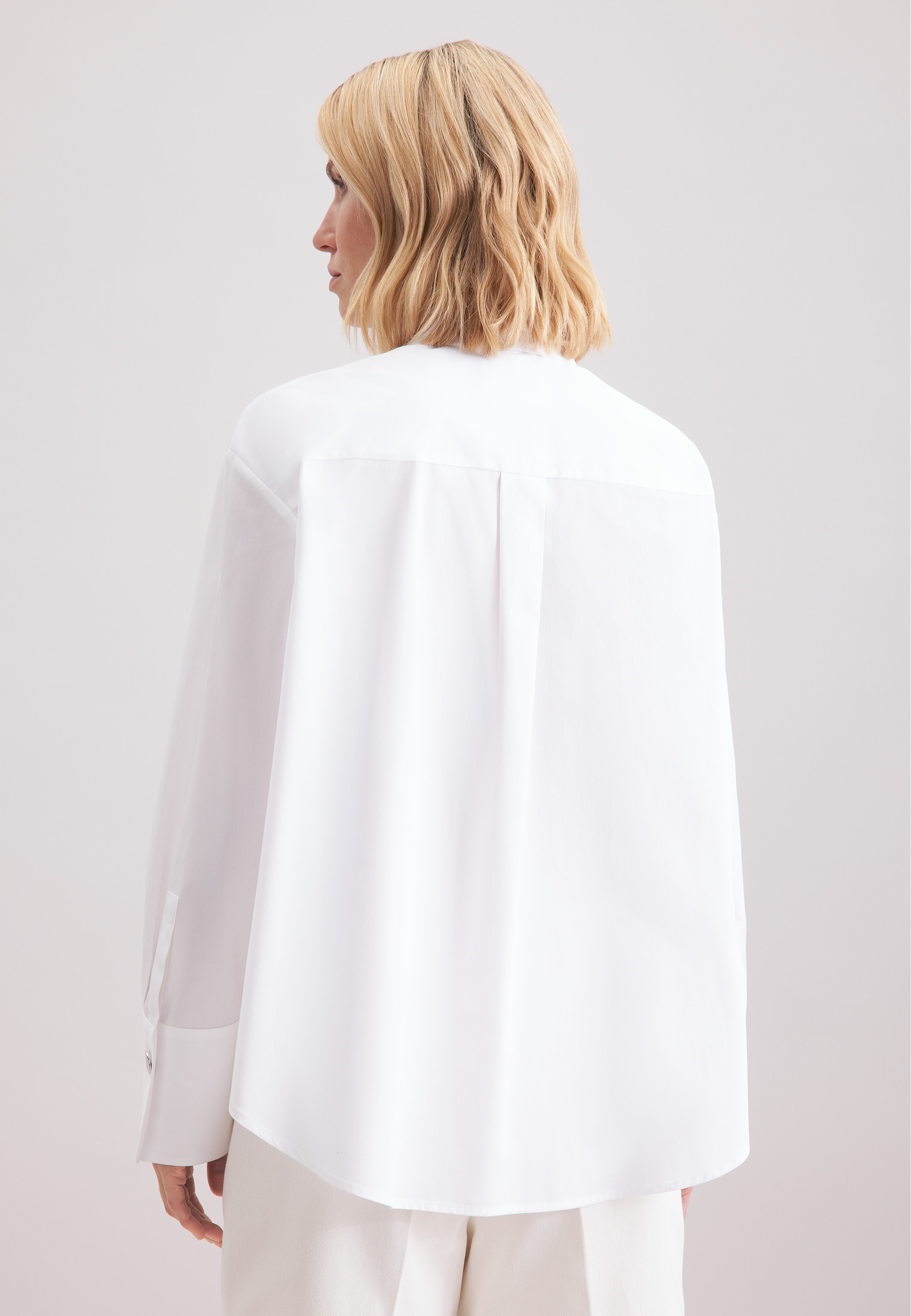 seidensticker Hemdbluse "Schwarze Rose" 1/1 Kragen Uni günstig online kaufen