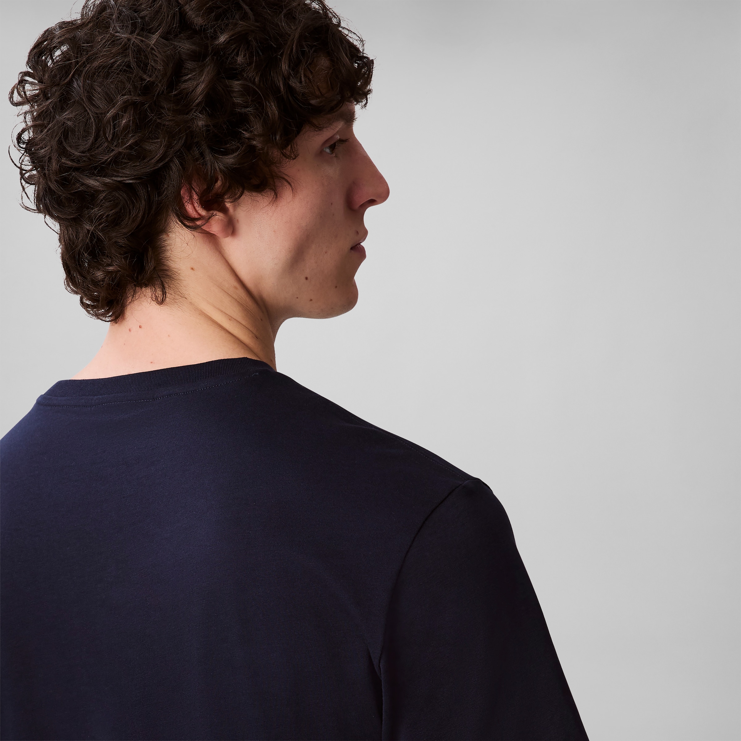 Calvin Klein Jeans T-Shirt »SS SMOOTH CTTN SOLID CREWNK TEE«, mit Logo
