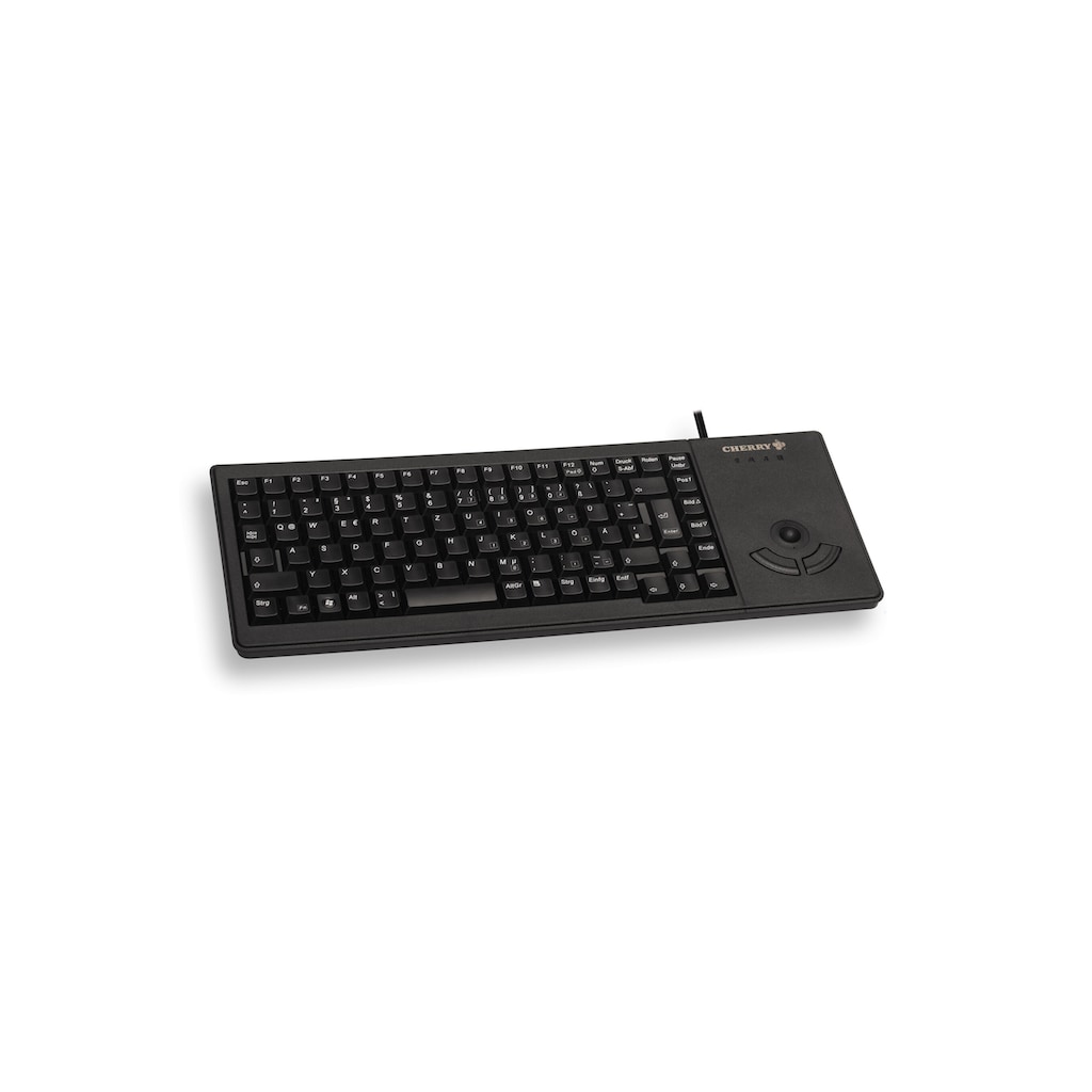 Cherry Tastatur »G84-5400 TRACKBALL Kabelgebundene Tastatur, USB, Schwarz«