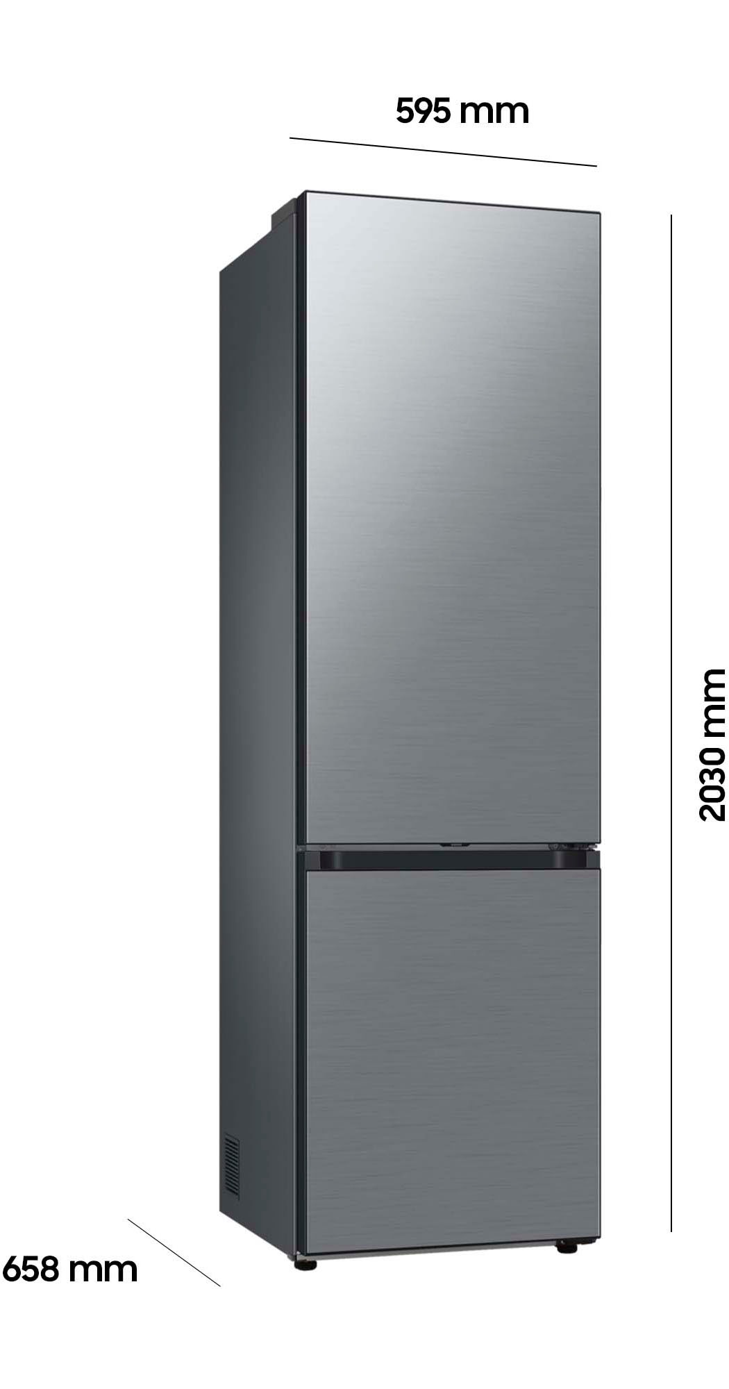 Samsung Kühl-/Gefrierkombination BESPOKE »RL38A7CGTS9«