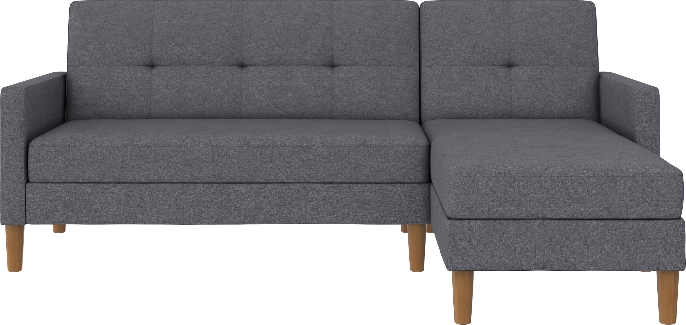 Dorel Home Ecksofa "Lilly, L-Form," mit Bett-Funktion, Recamiere beidseitig günstig online kaufen