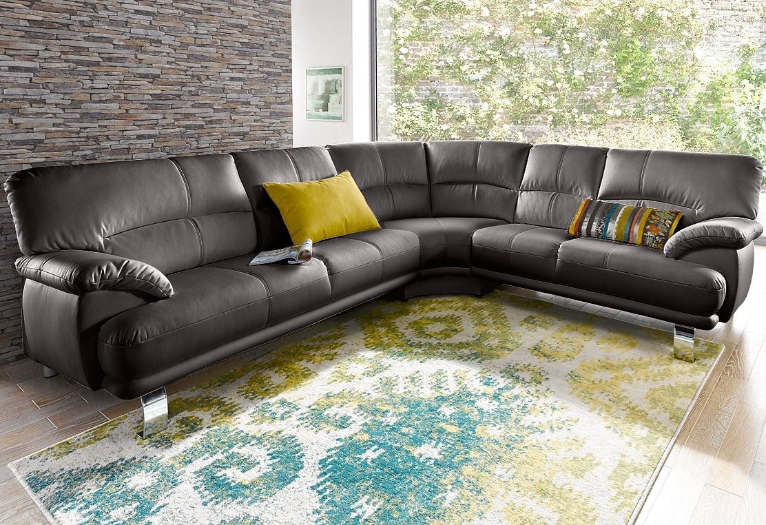 TRENDMANUFAKTUR Ecksofa "Cecilia in italienischem Design, modern und komfor günstig online kaufen
