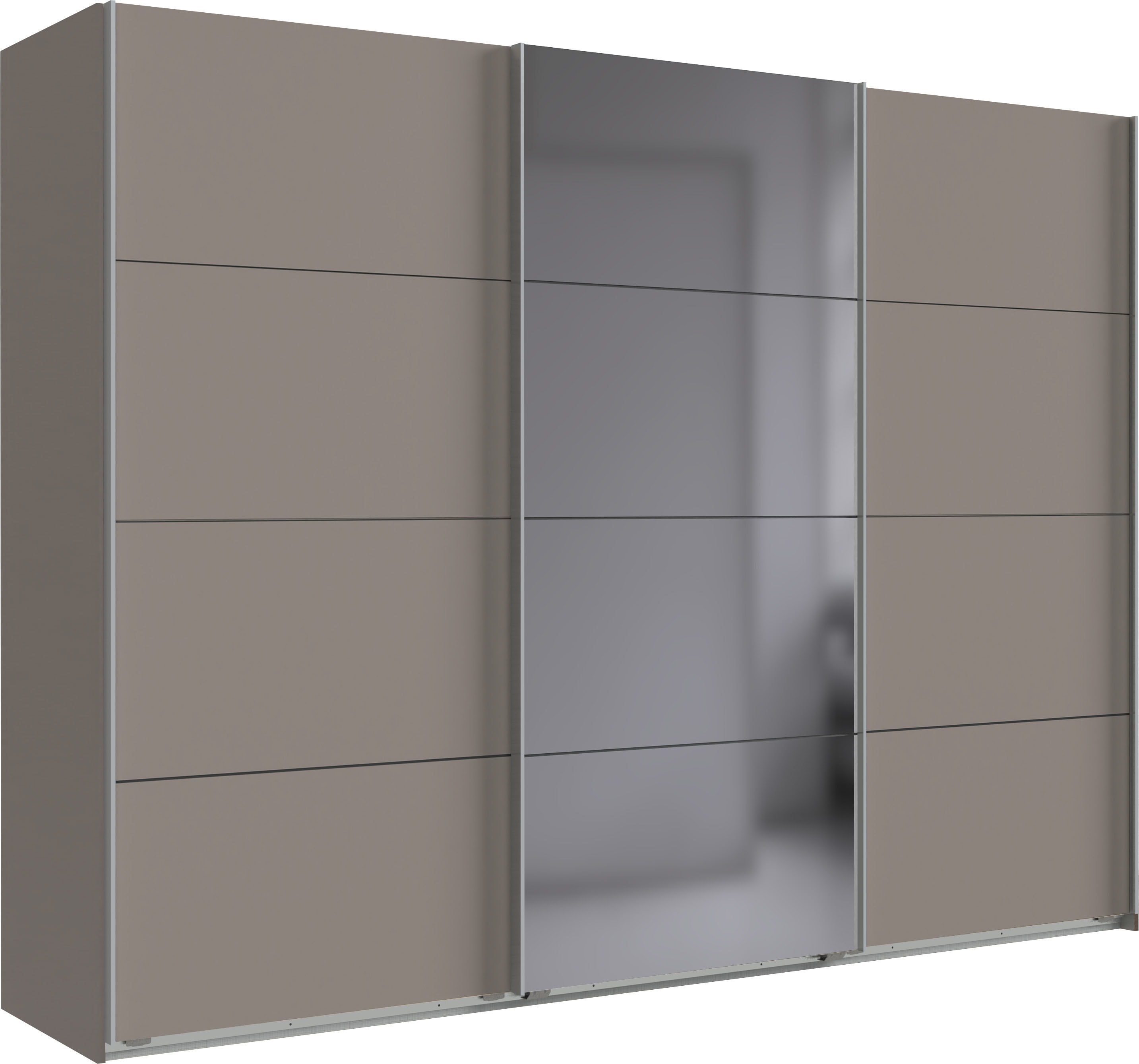 Wimex Schwebetürenschrank "Ernie Kleiderschrank mit Spiegel, Made in Germany" Wähle aus verschiedenen Größen deinen perfekten Stauraum, Schlafzimmerschrank in verschiedenen Breiten
