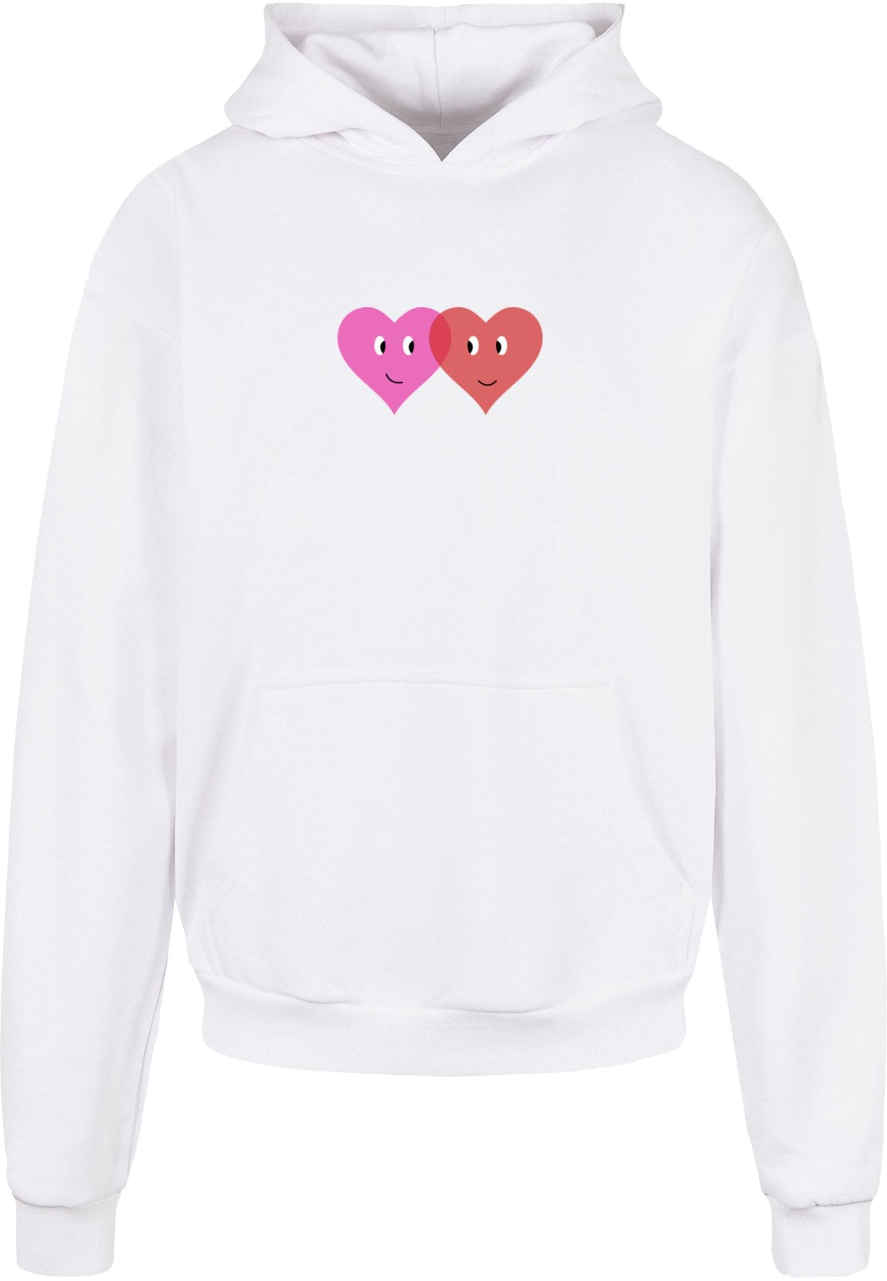 Merchcode Kapuzensweatshirt "Merchcode Hugs & Love - Two Hearts Ultra Heavy günstig online kaufen