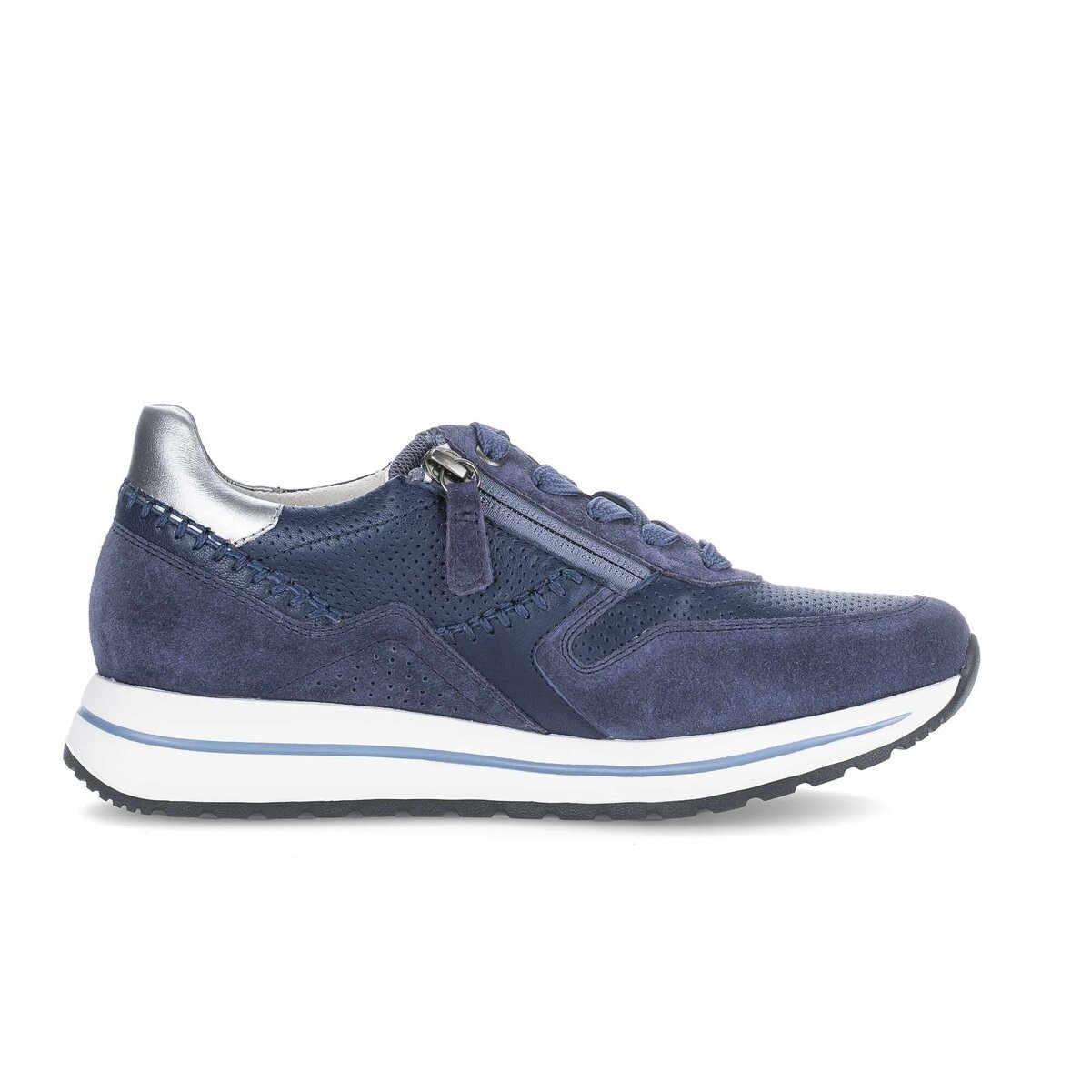 Sneaker GABOR "Sneaker low", Herren, Gr. 36, blau, Schuhe Sneaker 2