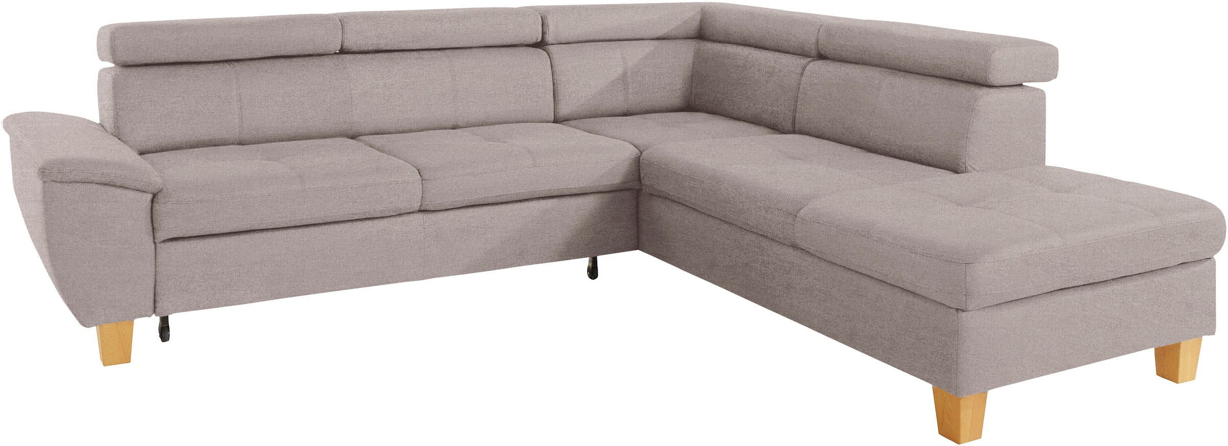 exxpo - sofa fashion Ecksofa "Enya, aufwendige Detailverarbeitung, hoher Si günstig online kaufen