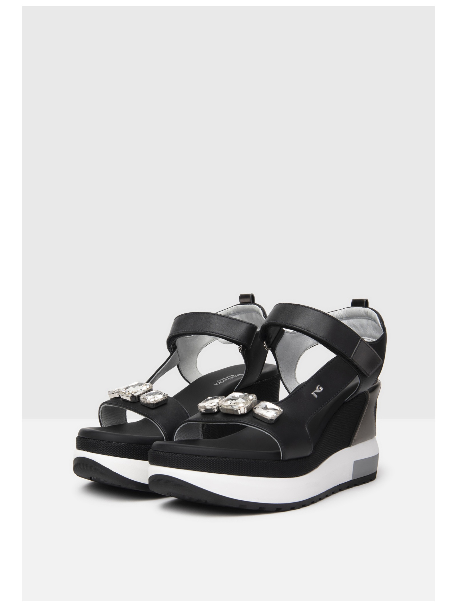 Nero Giardini Keilsandalette »Nero Giardini Sandalen Leder«