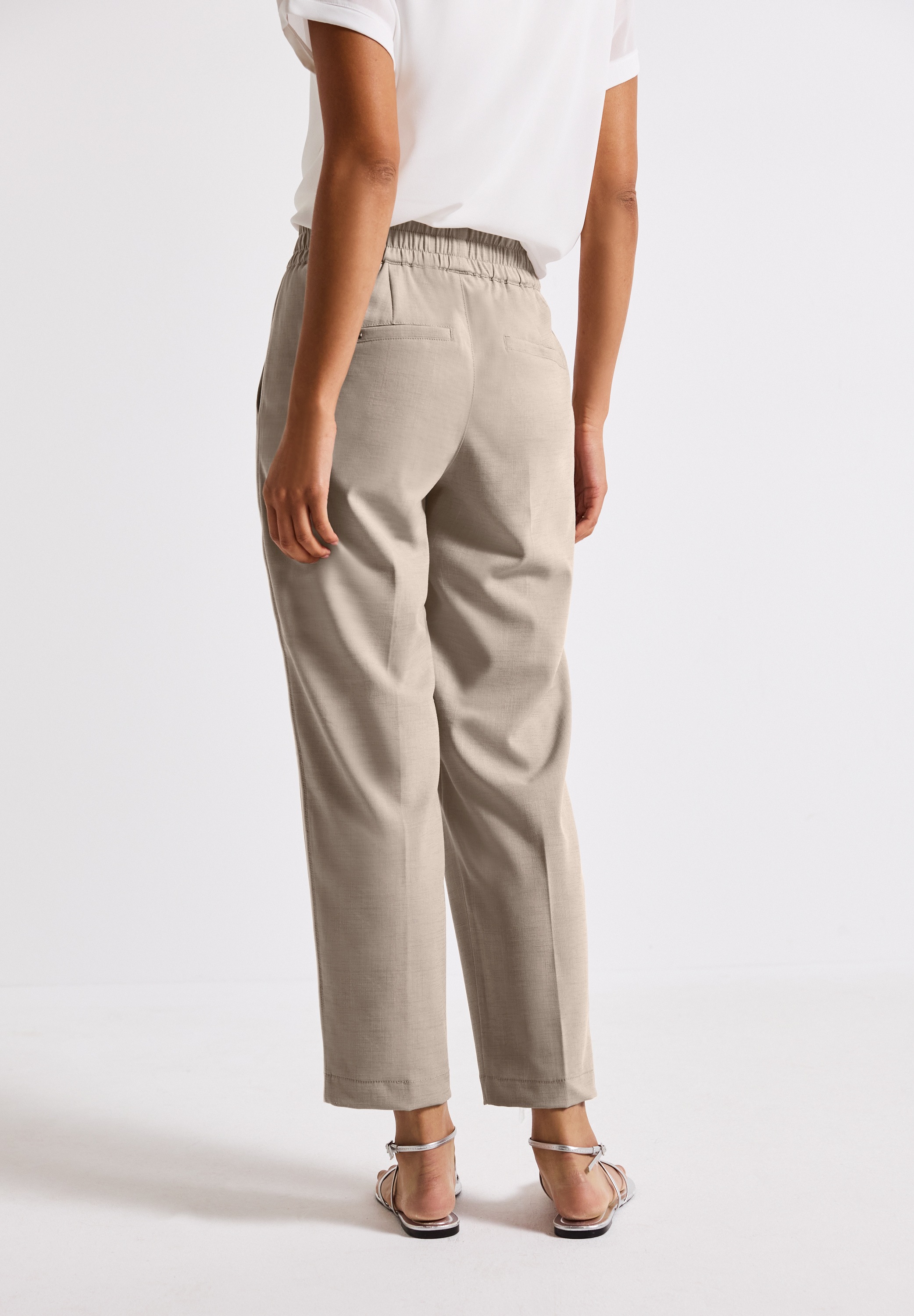 STREET ONE Jogger Pants, Middle Waist