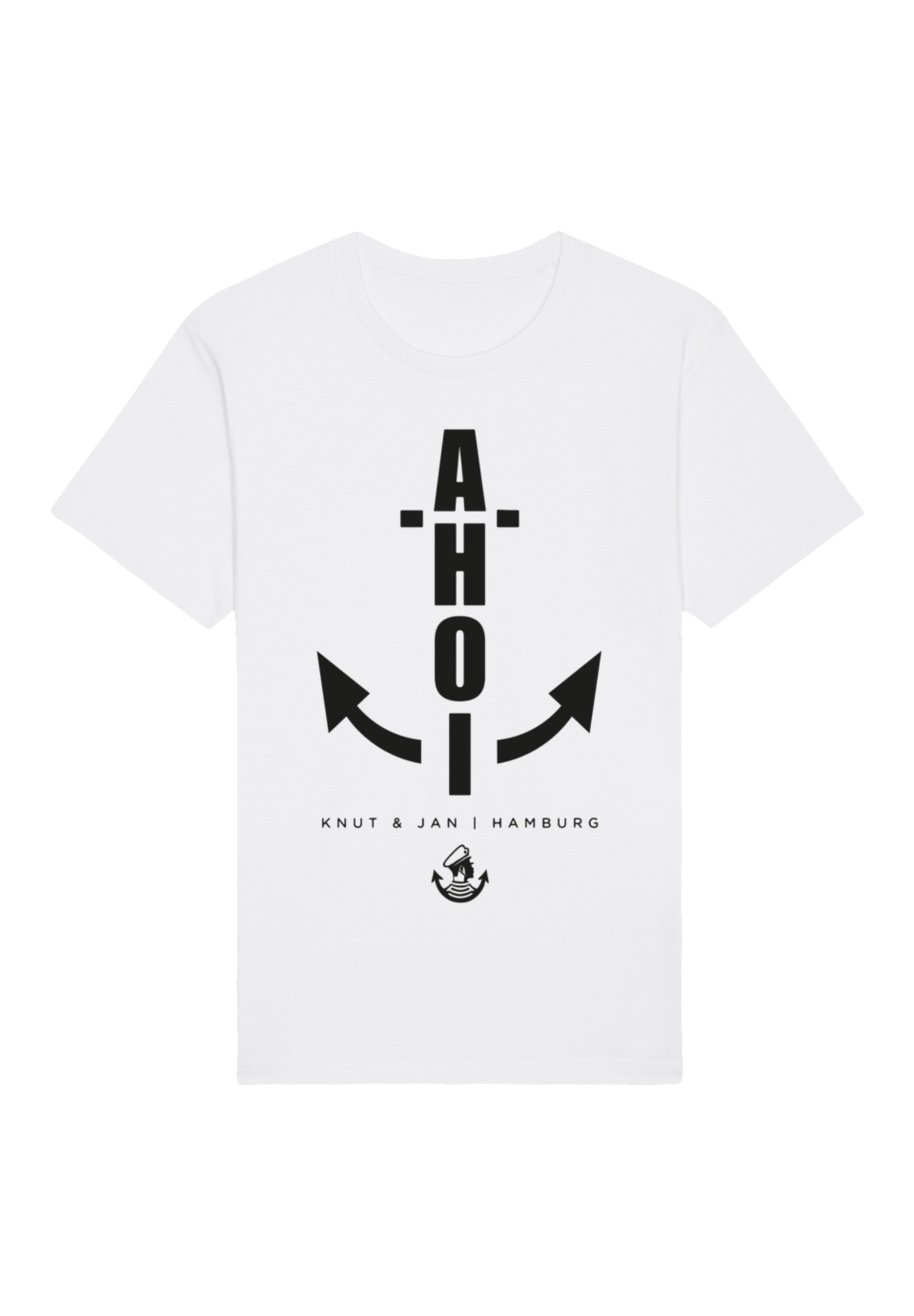 F4NT4STIC T-Shirt "Ahoi Anker Knut & Jan Hamburg", Premium Qualität günstig online kaufen