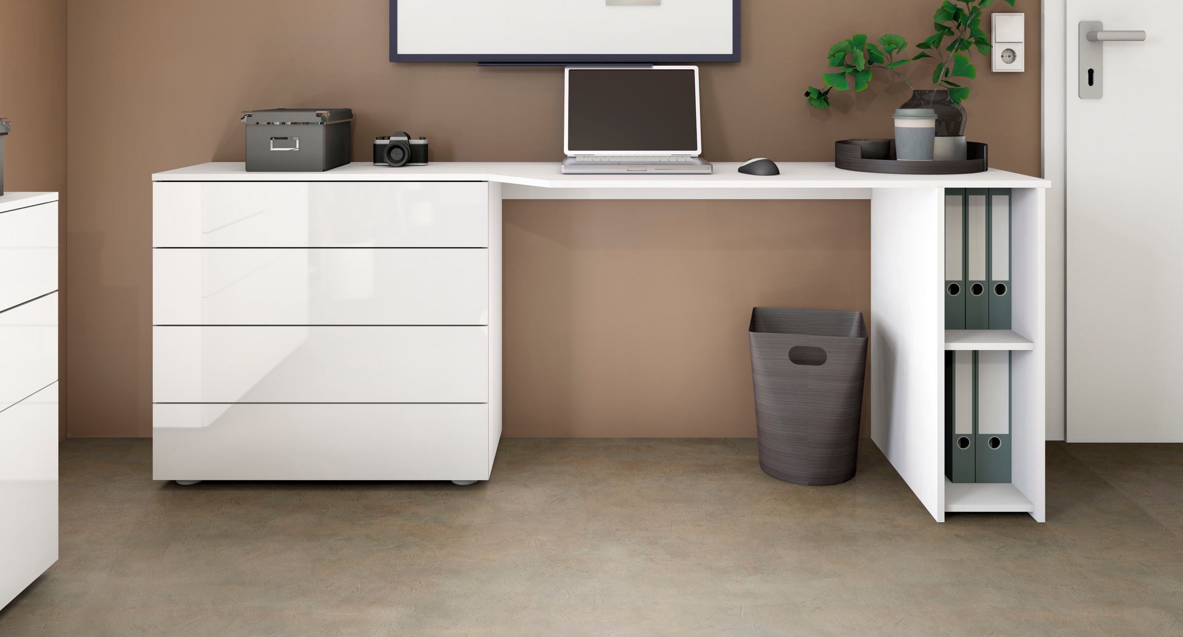 borchardt Möbel "Vaasa" Breite 196 cm, Push to Open-Funktion günstig online kaufen