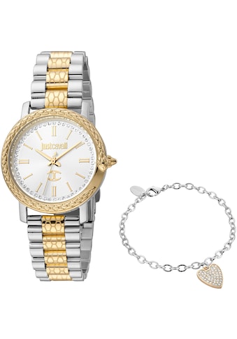 Quarzuhr »Donna sempre, JC1L212M0095«, (Set, 2 tlg., Uhr mit passendem Schmuckarmband)