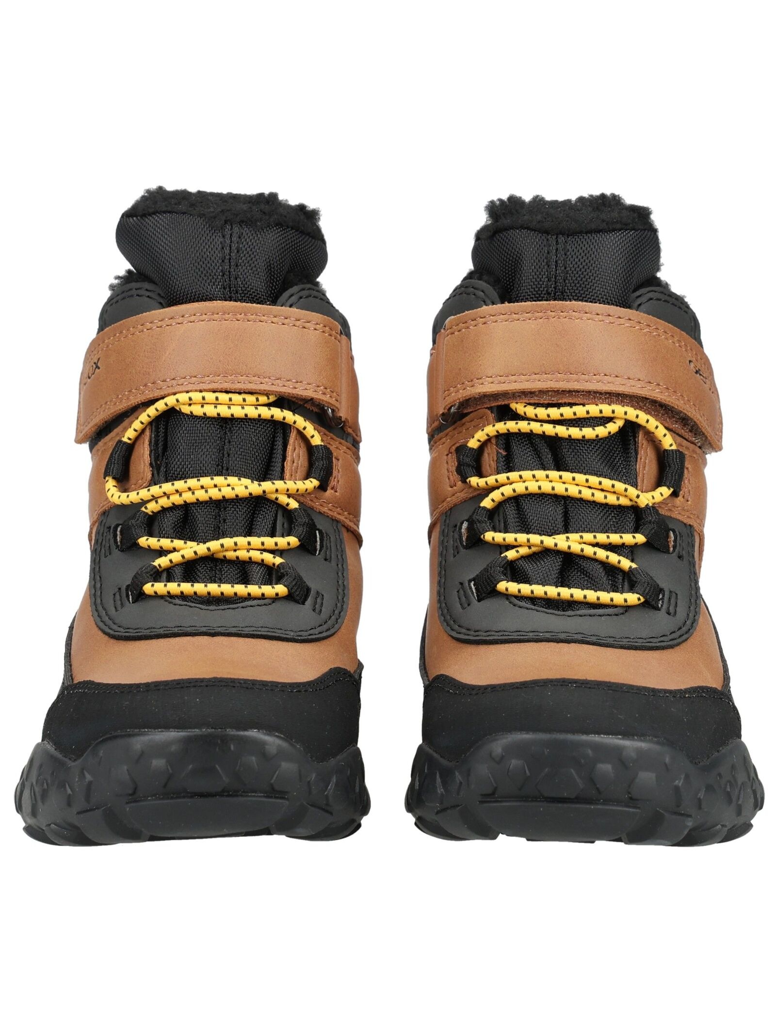 Geox Schnürstiefelette »Geox Stiefelette Lederimitat/Textil«