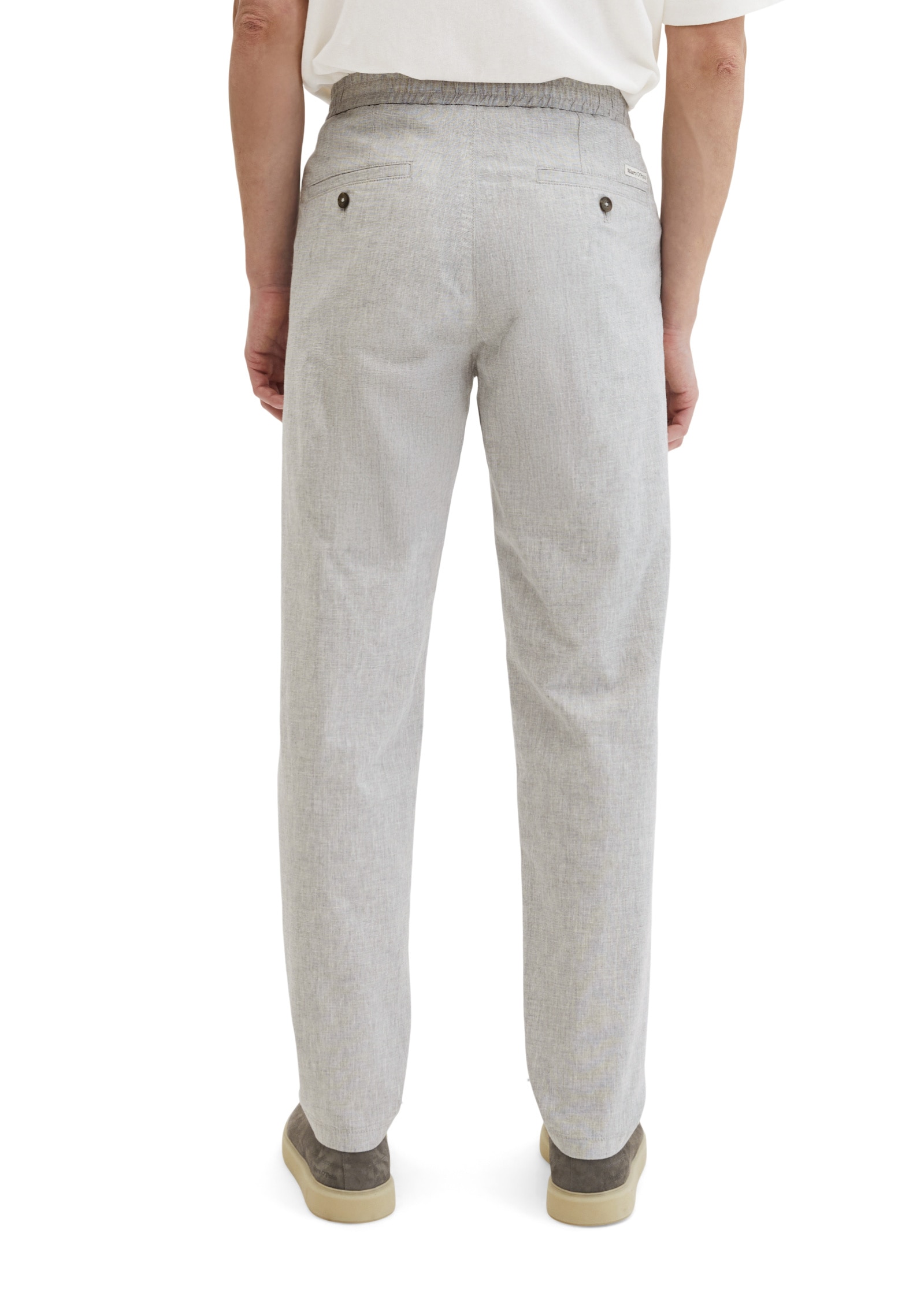 Marc O'Polo Chinohose »aus Bio-Baumwoll-Leinen-Mix«