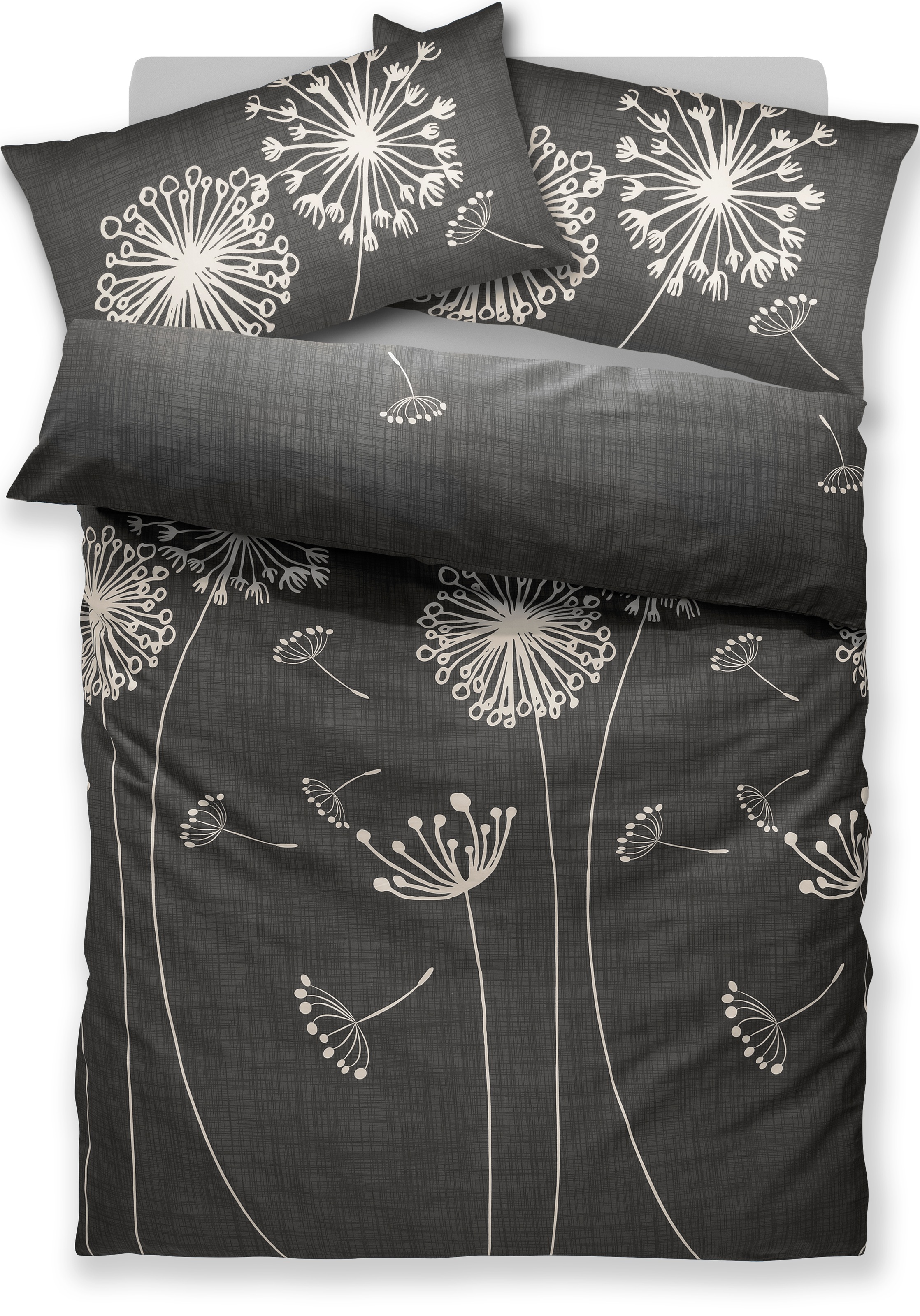 Home affaire Bettwäsche "Soucy" 2 Stk. tlg. ab Gr. 135x200, 100% Baumwolle, günstig online kaufen