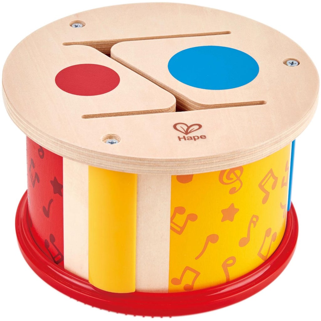 Hape Spielzeug-Musikinstrument »Doppelseitige Kinder Trommel«