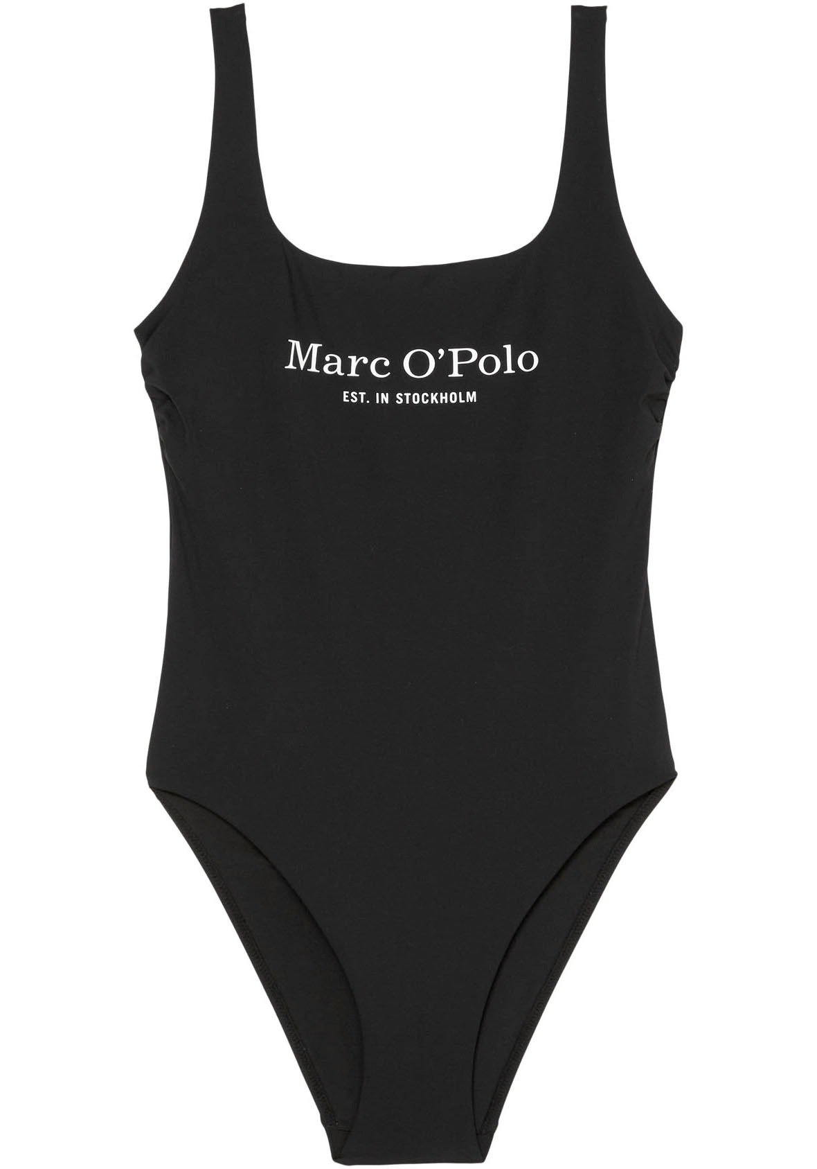 Marc OPolo Badeanzug "Essentials" schnelltrocknend, tiefer Rückenausschnitt günstig online kaufen