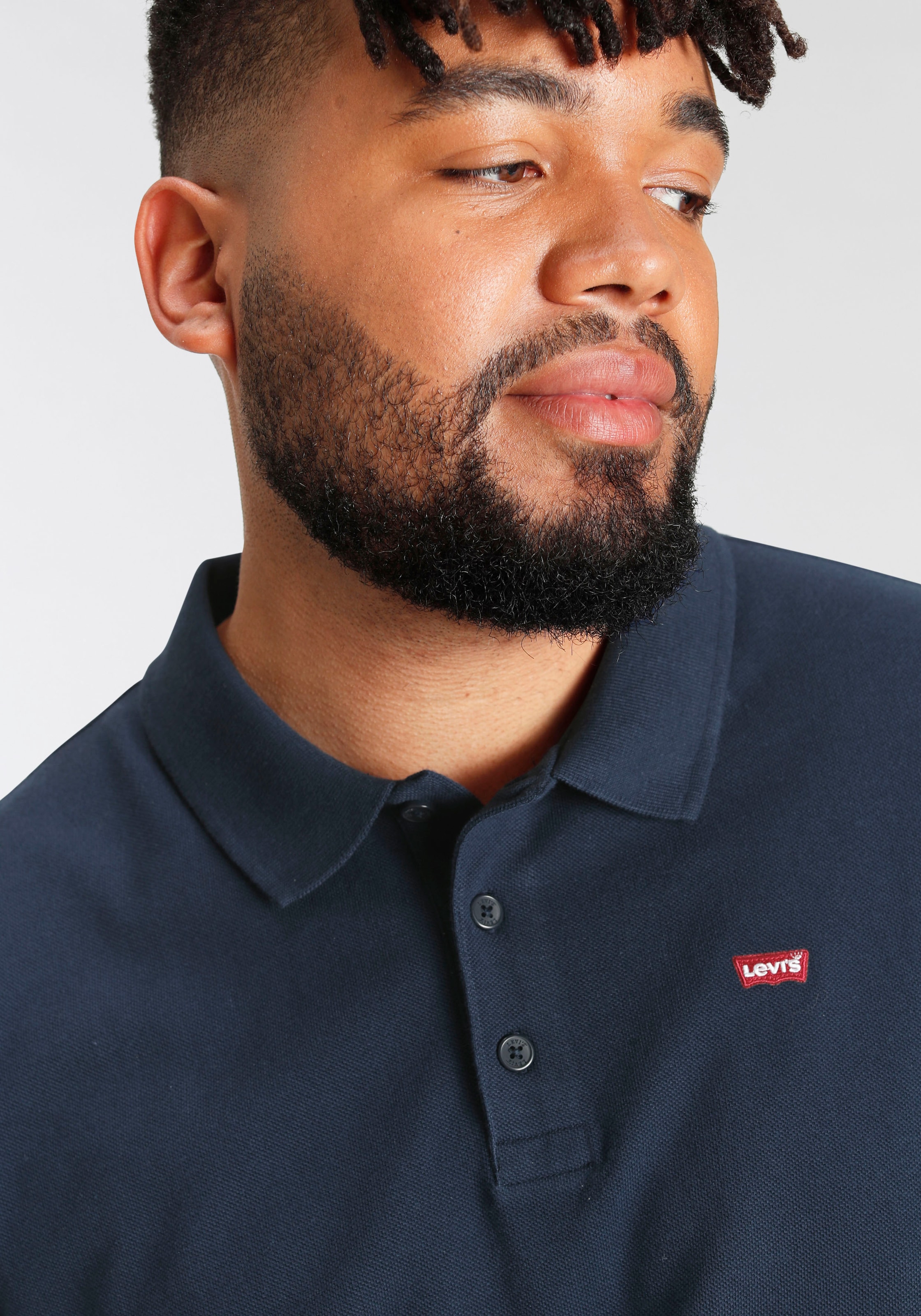 Levi's® Plus Poloshirt »BIG O.G. BATWING POLO«