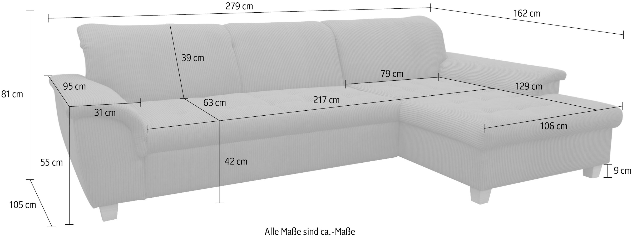 OTTO home Ecksofa