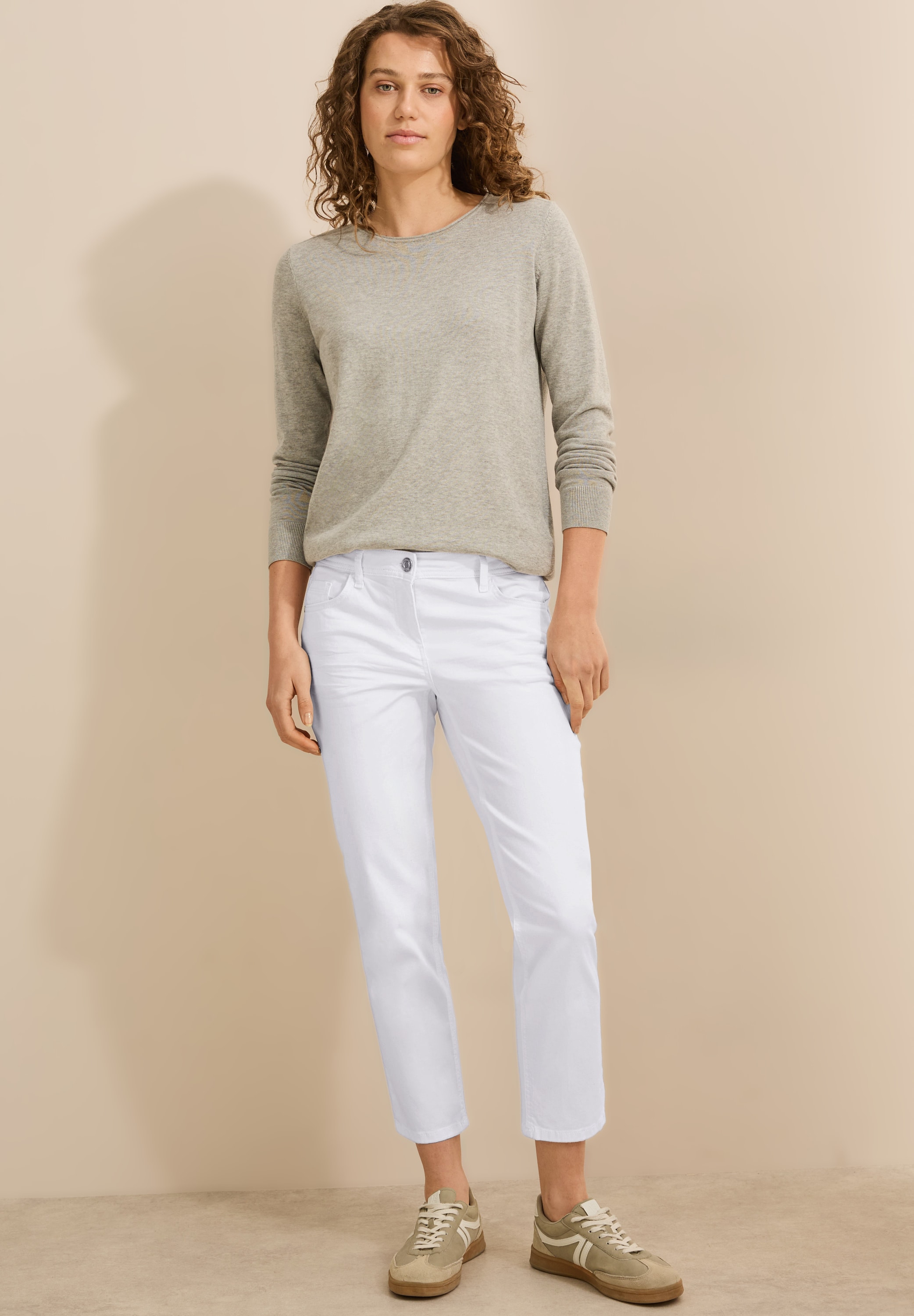 Cecil Comfort-fit-Jeans, Middle Waist