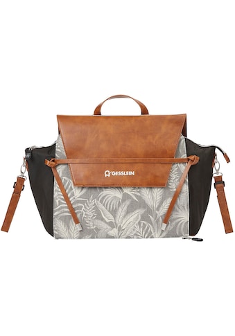 Gesslein Wickeltasche »N°4 cognac dark oliv« su...