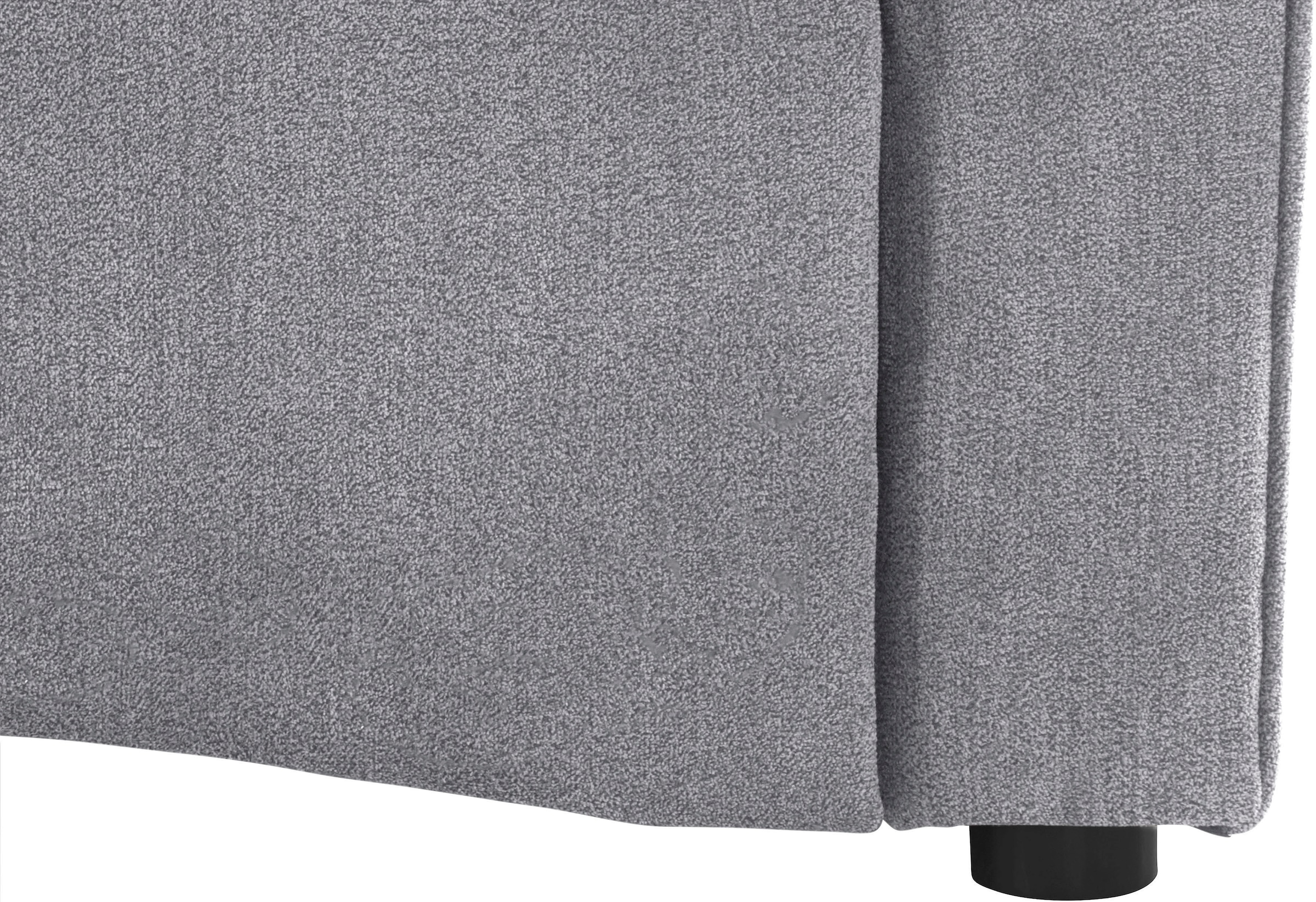 DOMO collection Ecksofa »Sarafina zeitlos und komfortabel, optional mit Federkern, L-Form«, wahlweise mit Bettfunktion