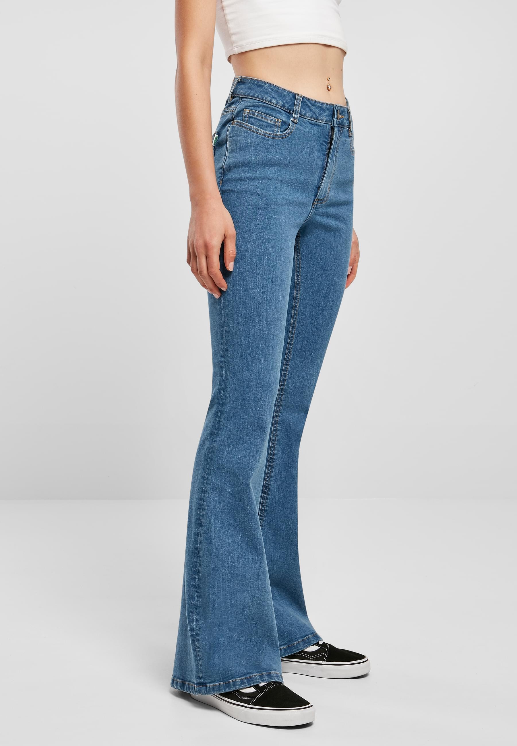 URBAN CLASSICS Bequeme Jeans »Urban Classics Damen«, 1 Stk.