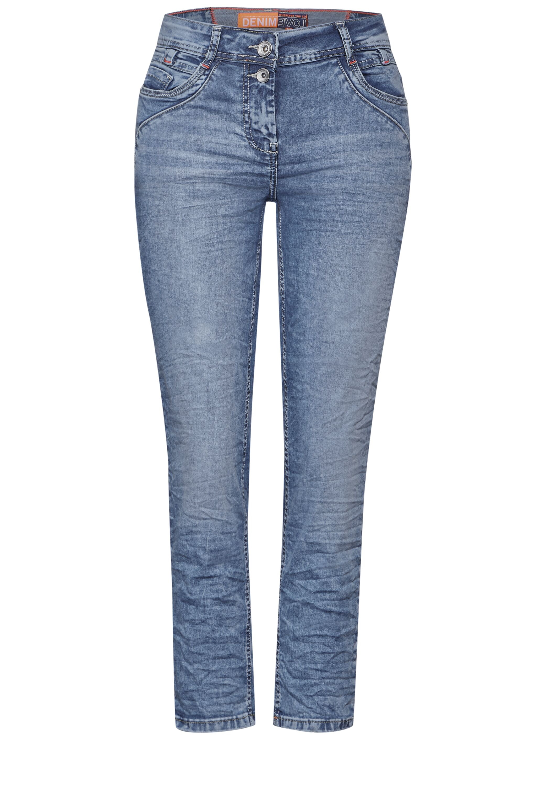 Cecil Gerade Jeans, Middle Waist
