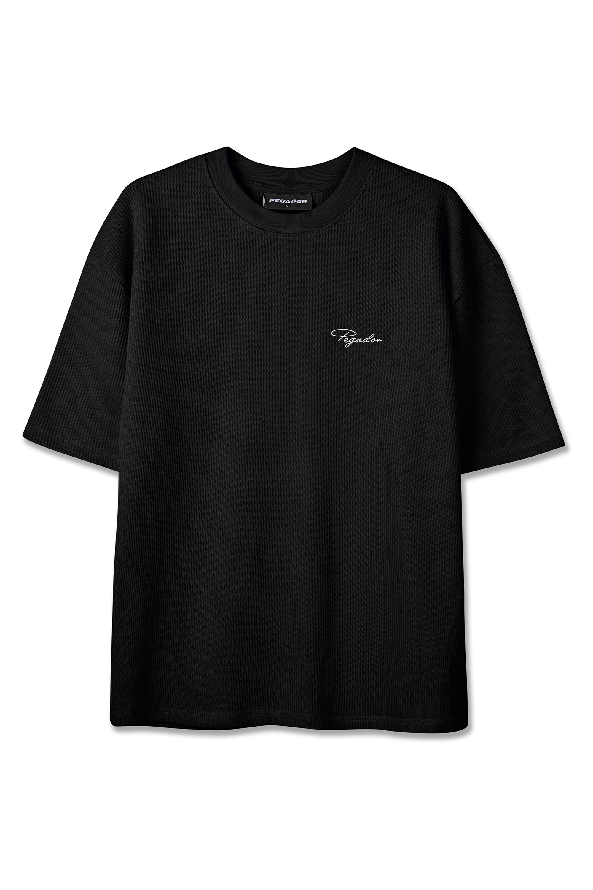 PEGADOR T-Shirt »Signar Oversized Rib Tee« Baumwolle, oversize