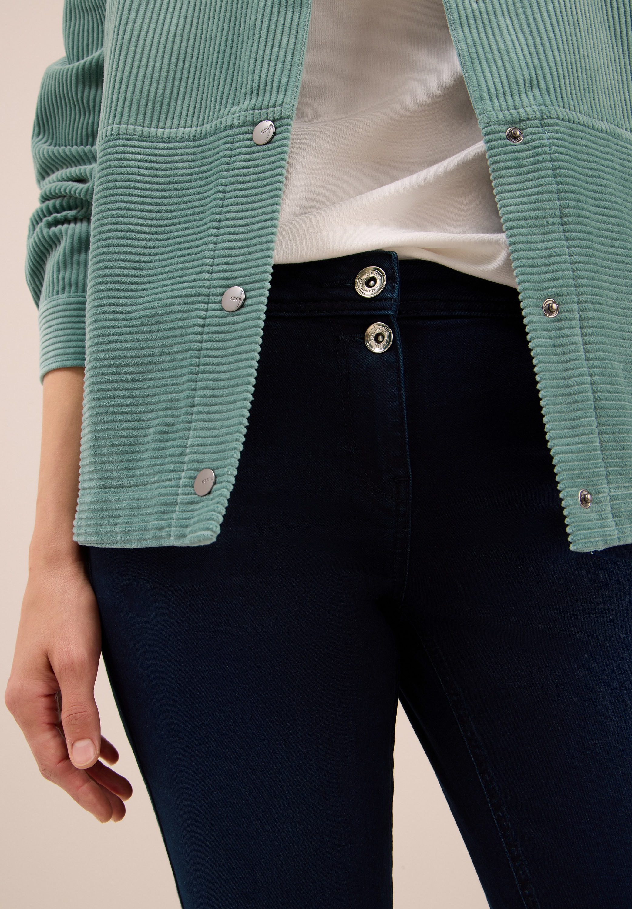 Thumbnail - Cecil Regular-fit-Jeans "Style Scarlett" im Five-Pocket Style