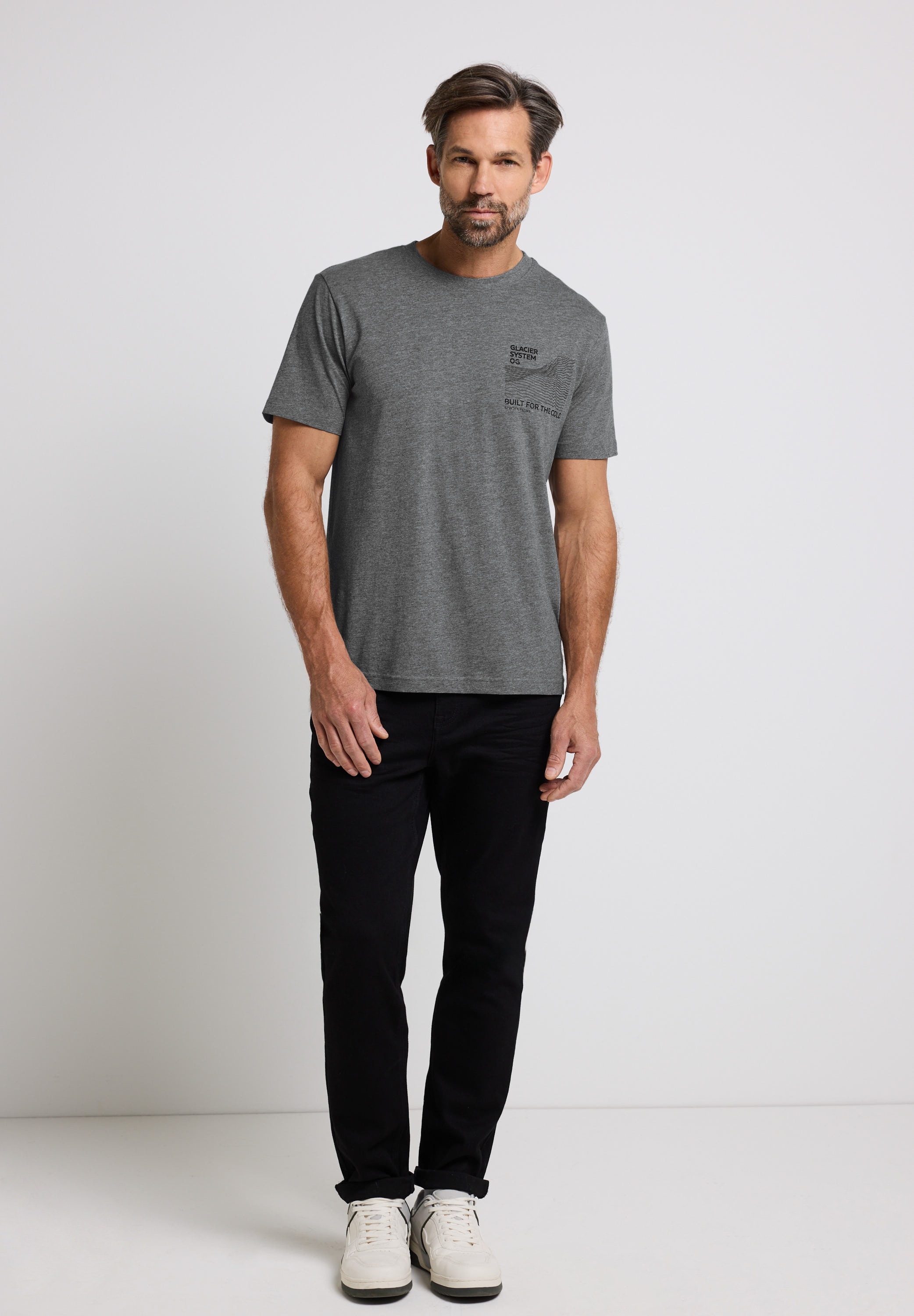 Thumbnail - STREET ONE MEN T-Shirt aus reiner Baumwolle