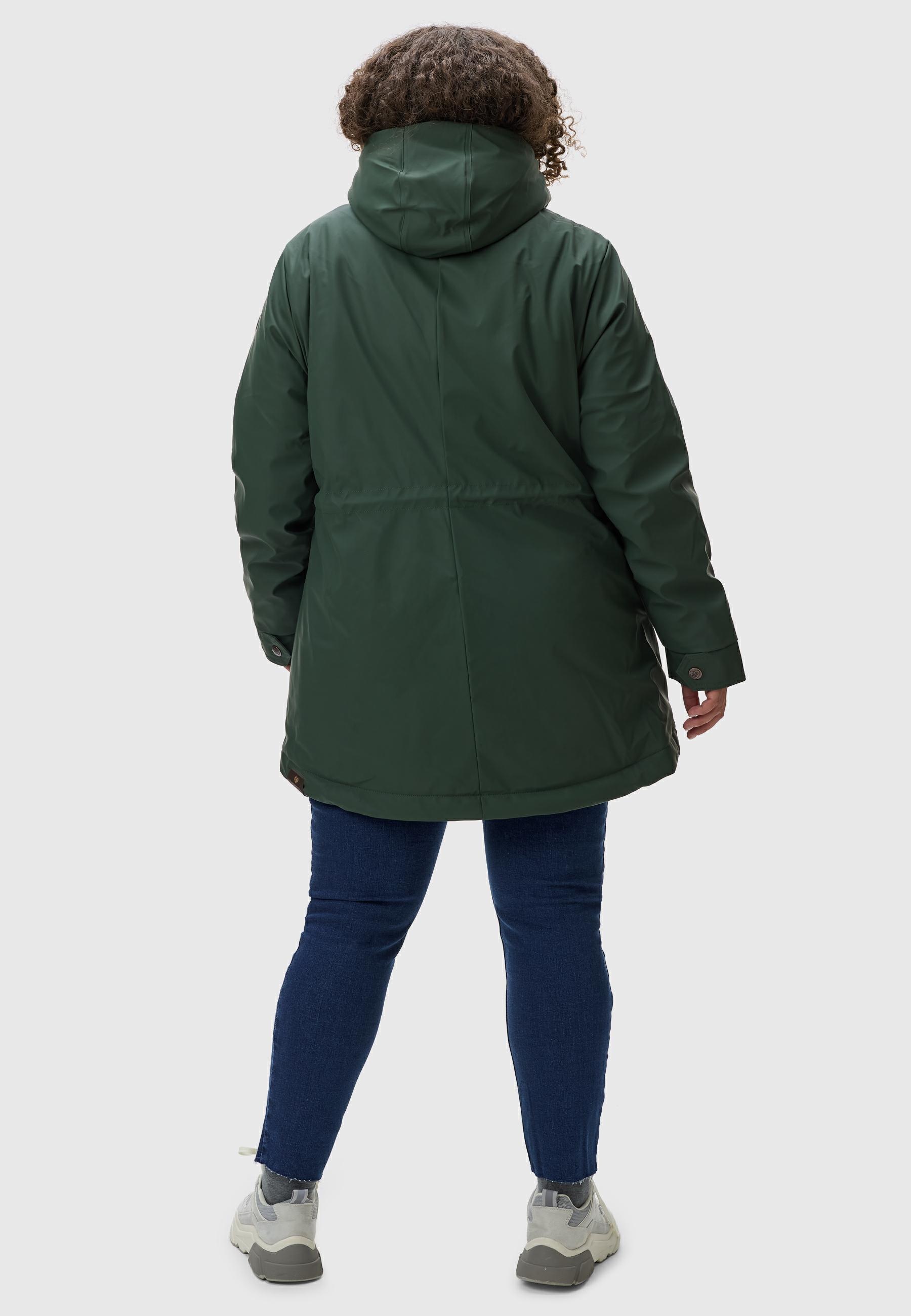 Ragwear Wintermantel »Monadis Rainy II Intl.«, sportlicher, wasserdichter Parka für den Winter