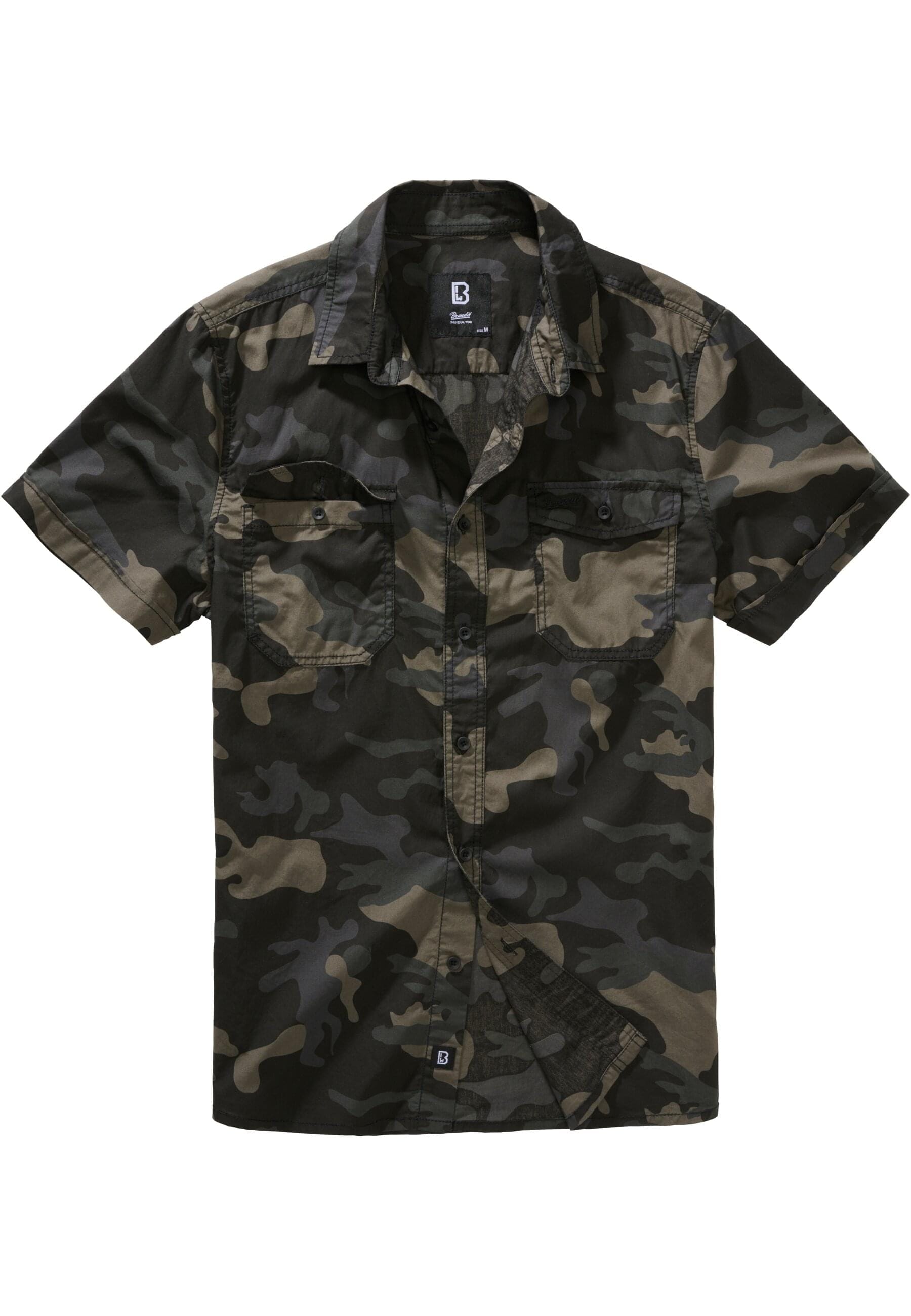 Brandit Langarmhemd "Brandit Herren Roadstar Shirt", (1 tlg.)