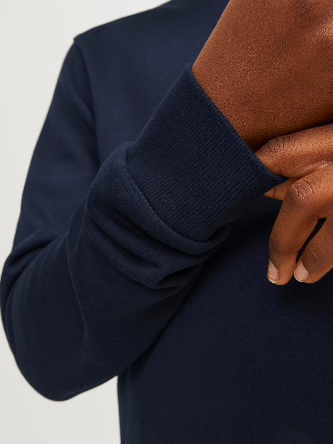 Thumbnail - Jack & Jones Junior Sweatshirt "JJEBRADLEY einfach kombinierbar, pflegeleicht", Materialmix, regular fit