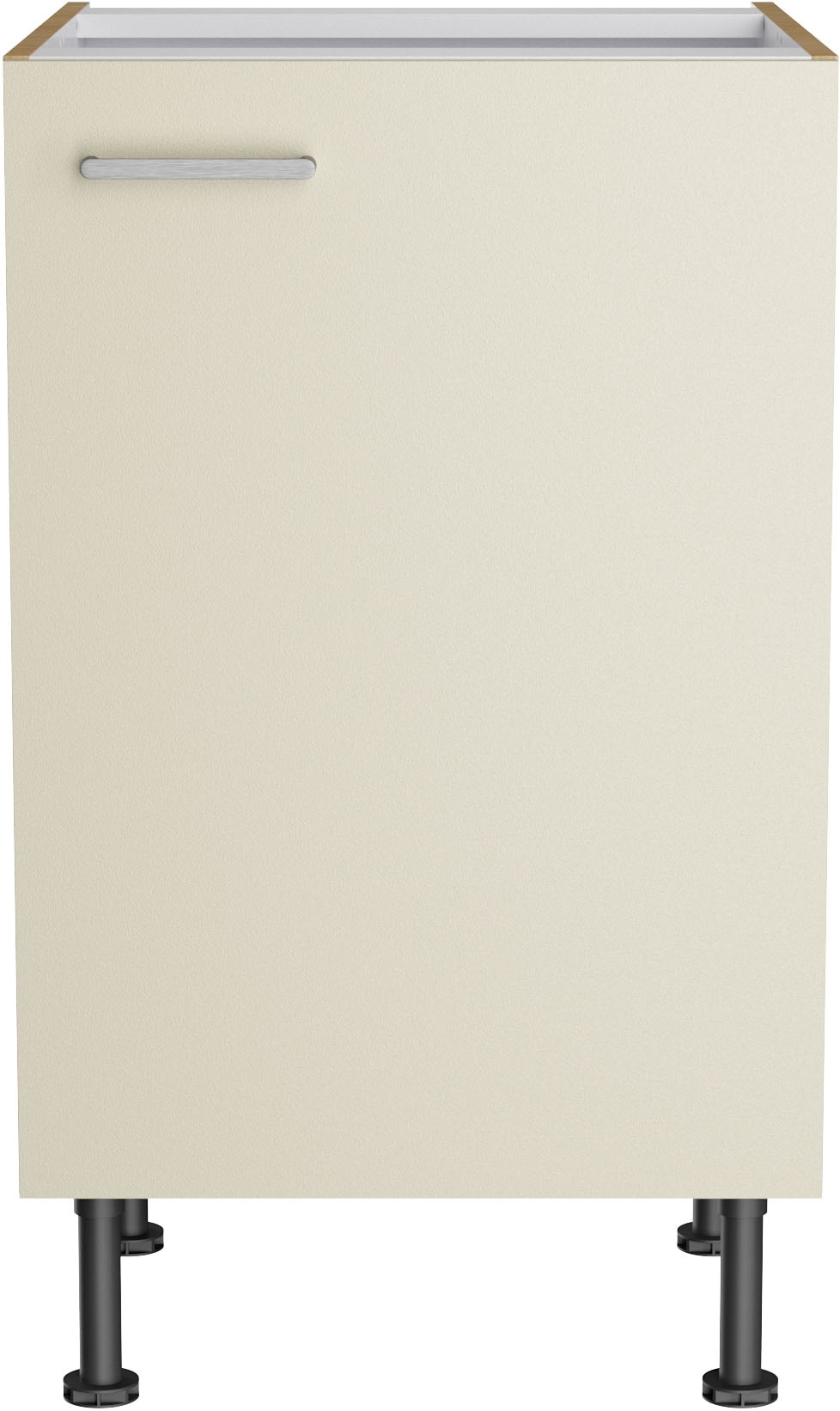 KOCHSTATION Unterschrank »KS-Lucy« Breite 50 cm, mit 1 Tür, 1 Einlegeboden, Soft-Close, verstellbare Füße