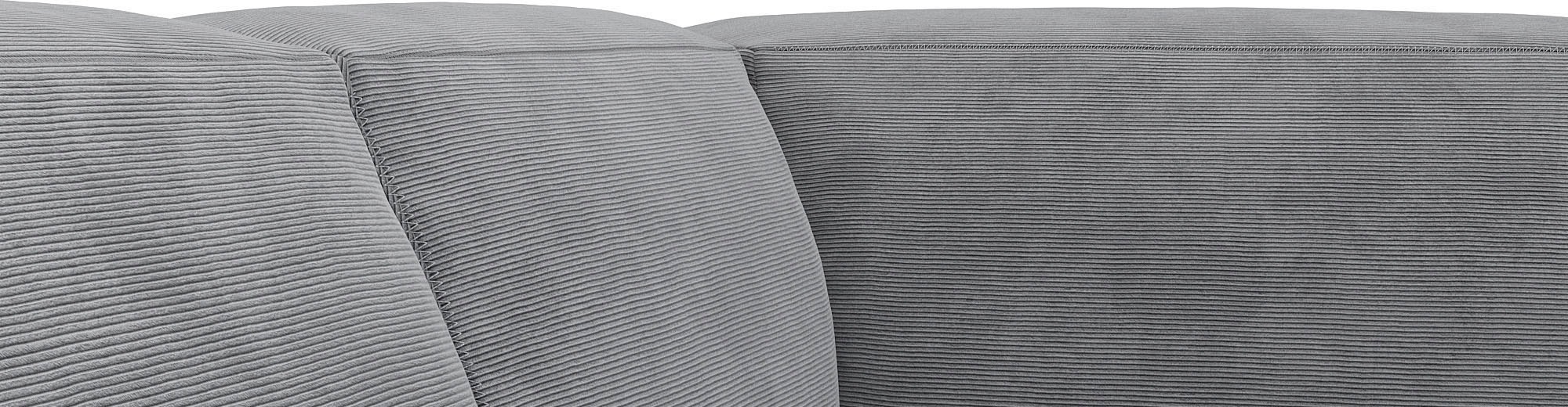 FLEXLUX Ecksofa »Lucera, super bequem durch hochwertigen Sitzaufbau mit Kaltschaum«, modern & anschmiegsam, L-Form, Designsofa