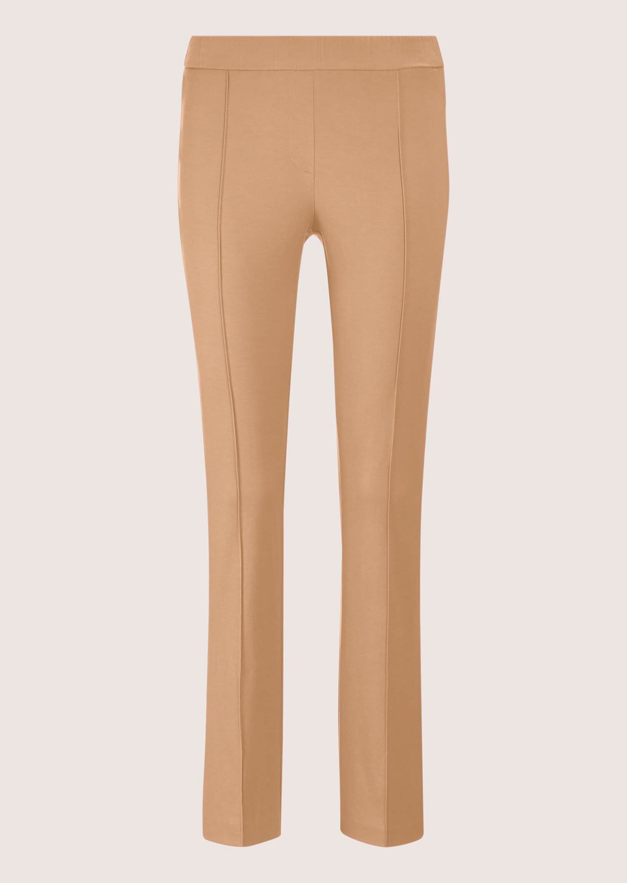 MADELEINE "Jeggings Stretch-Hose mit Biesen, Bügelfalten"