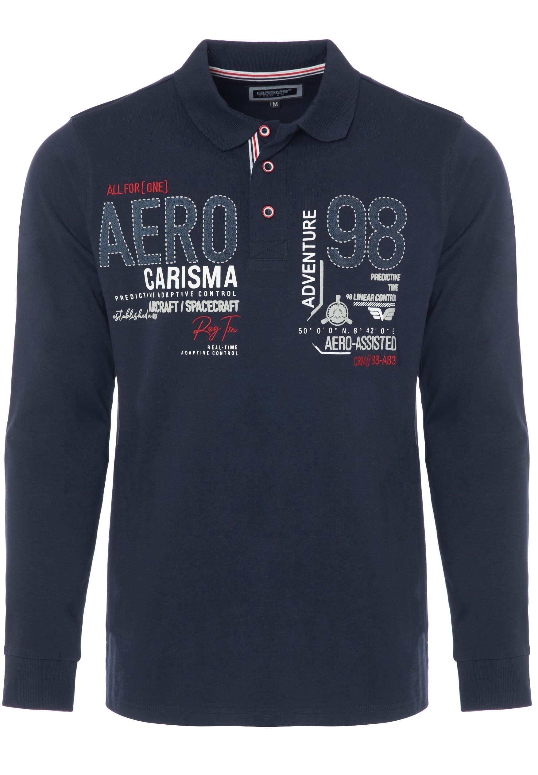 CARISMA T-Shirt "CARISMA Longsleeve" Premium Langarmpolo