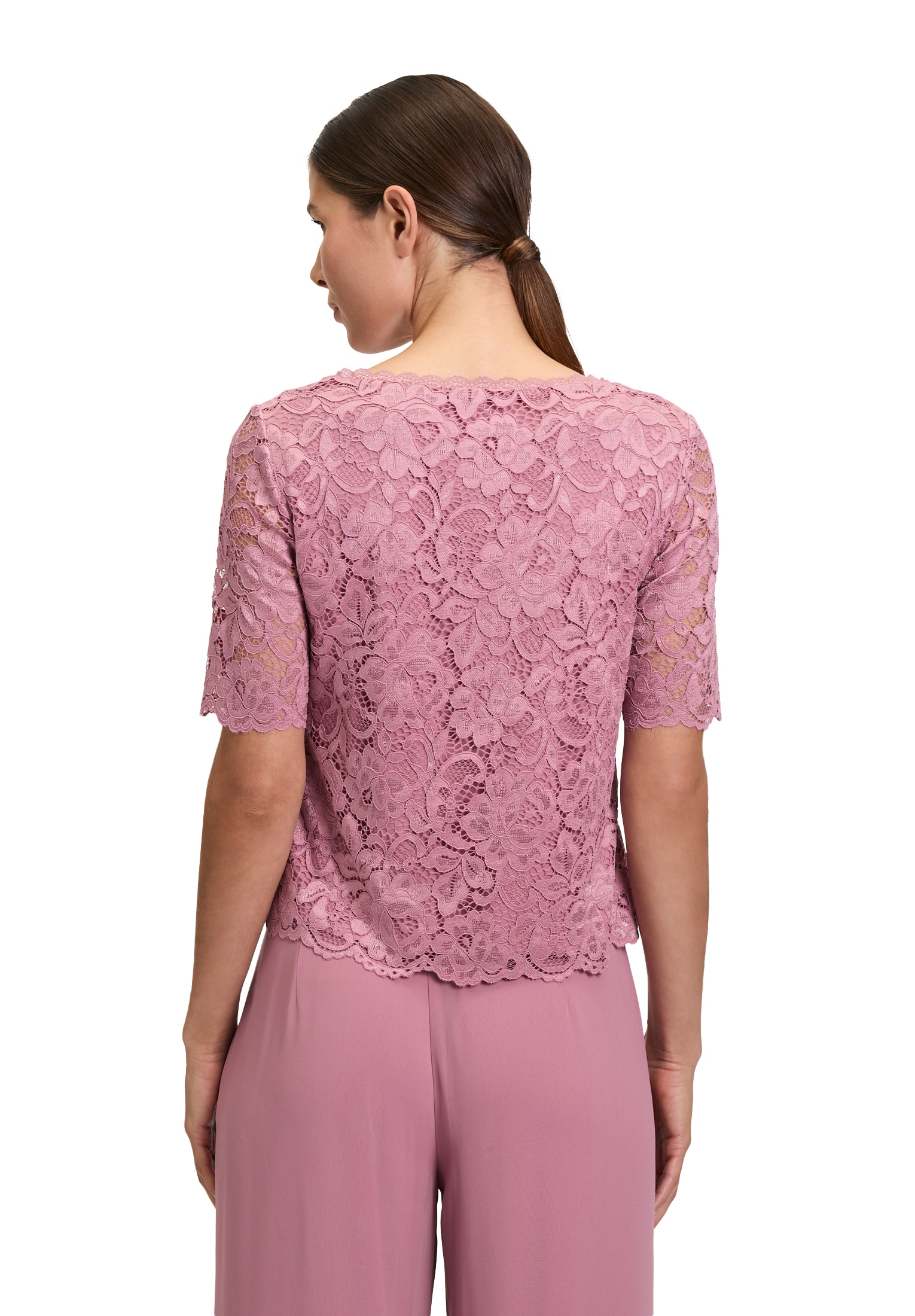 Vera Mont Spitzenbluse »Vera Mont Spitzentop mit Spitzenkante«