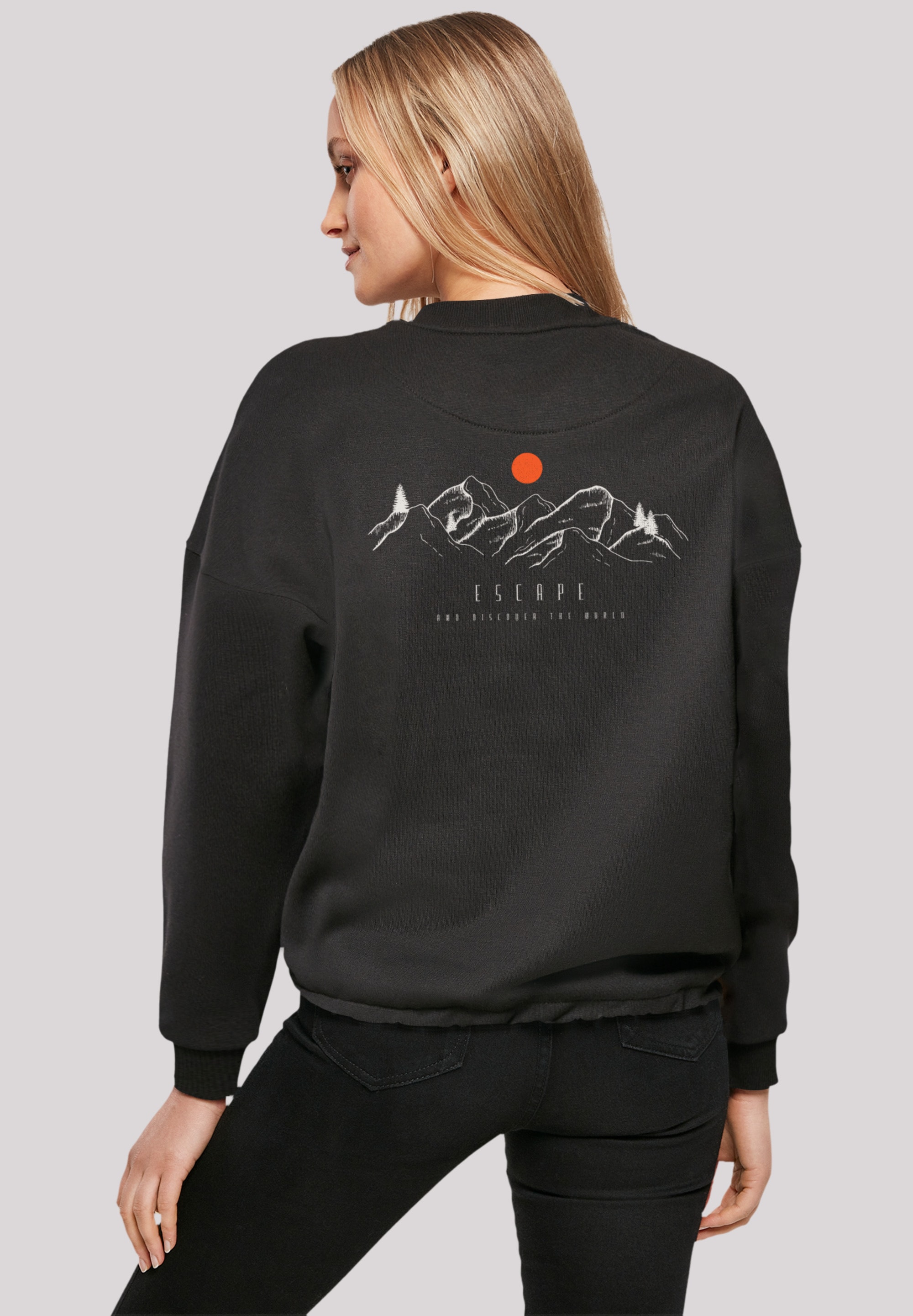 Sweatshirt »Discover the world«, Print