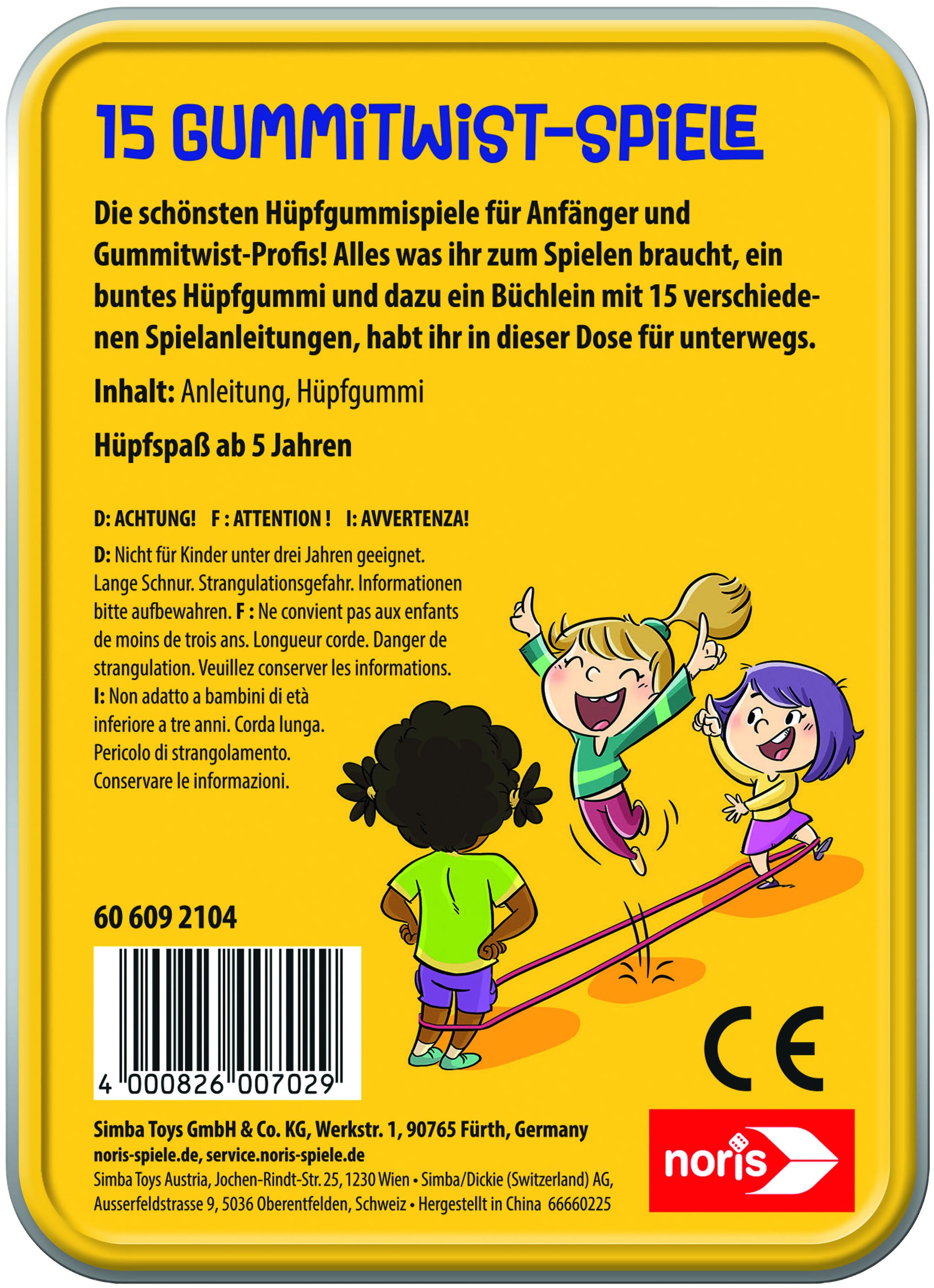 Noris Spiel »Gummitwist Spiele«