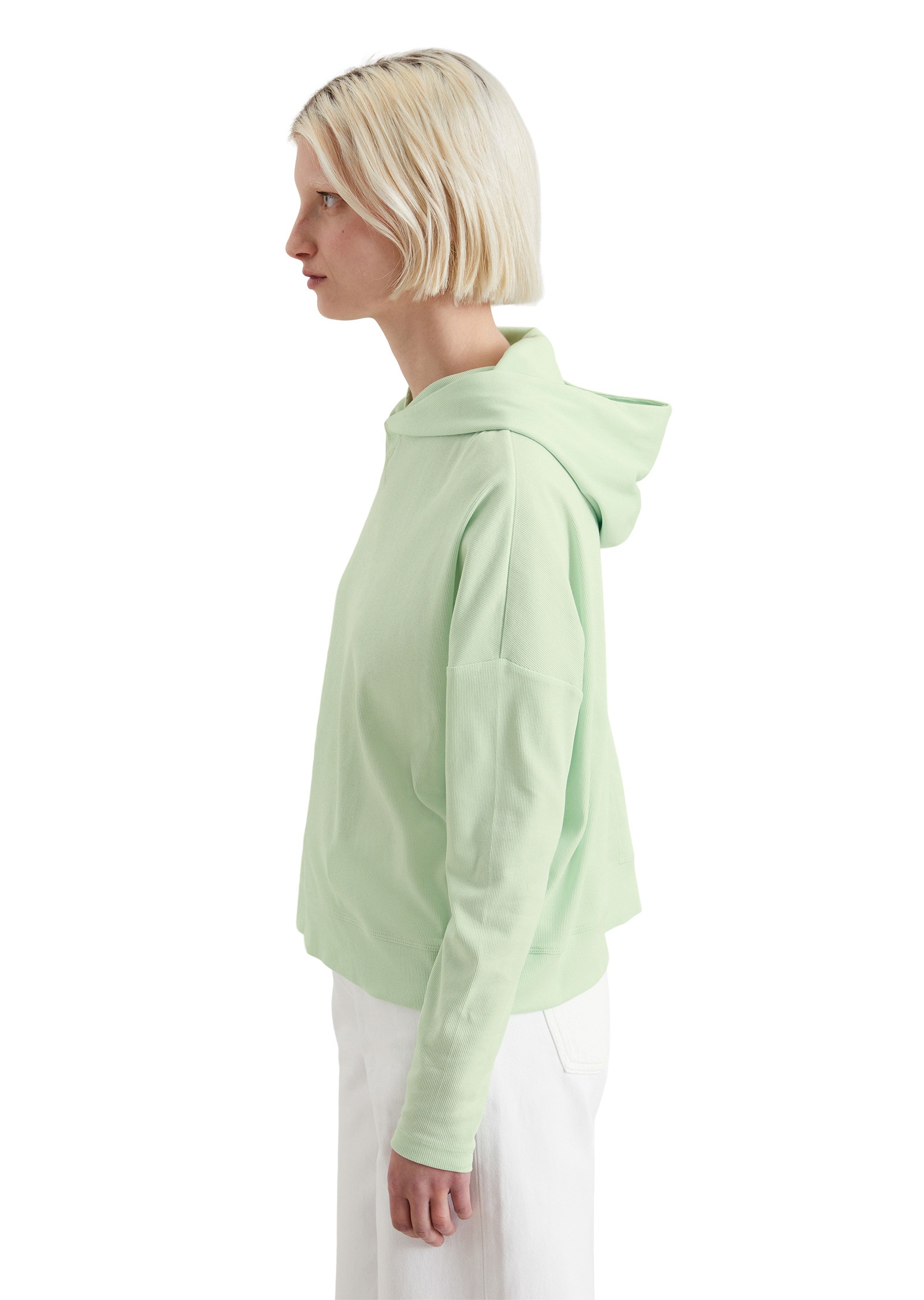 Marc O'Polo DENIM Langarmshirt »aus softem Ripp-Jersey«