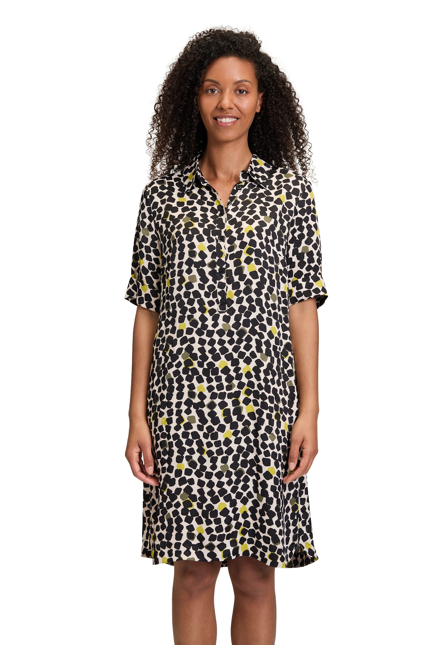 Betty Barclay Hemdblusenkleid "Damen Sommerkleid Hemdblusenkleid mit Kragen günstig online kaufen