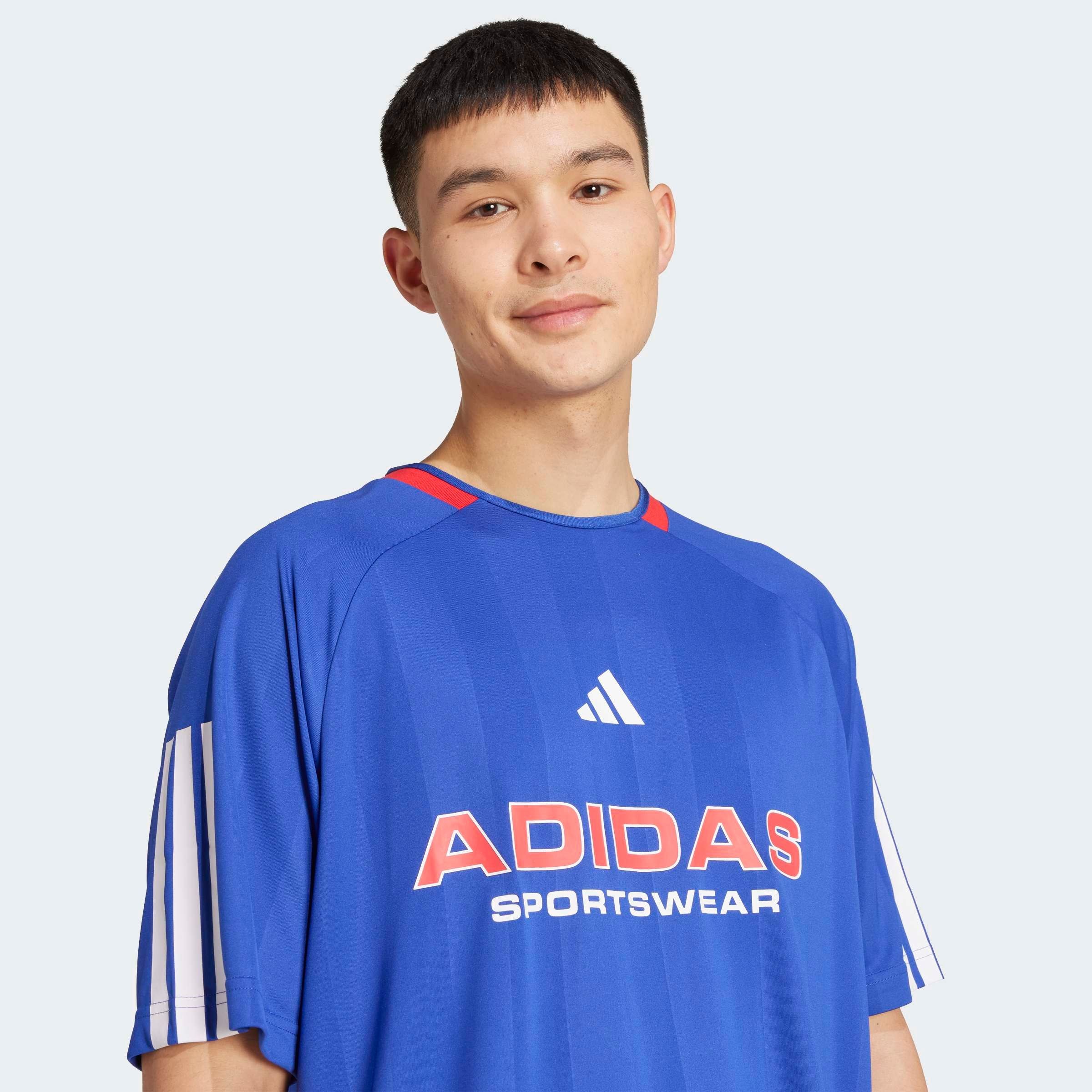 adidas Sportswear T-Shirt »HOUSE OF TIRO NATIONS PACK TRIKOT« sportlicher Stil, ohne Verschluss, aus Polyester, pflegeleicht