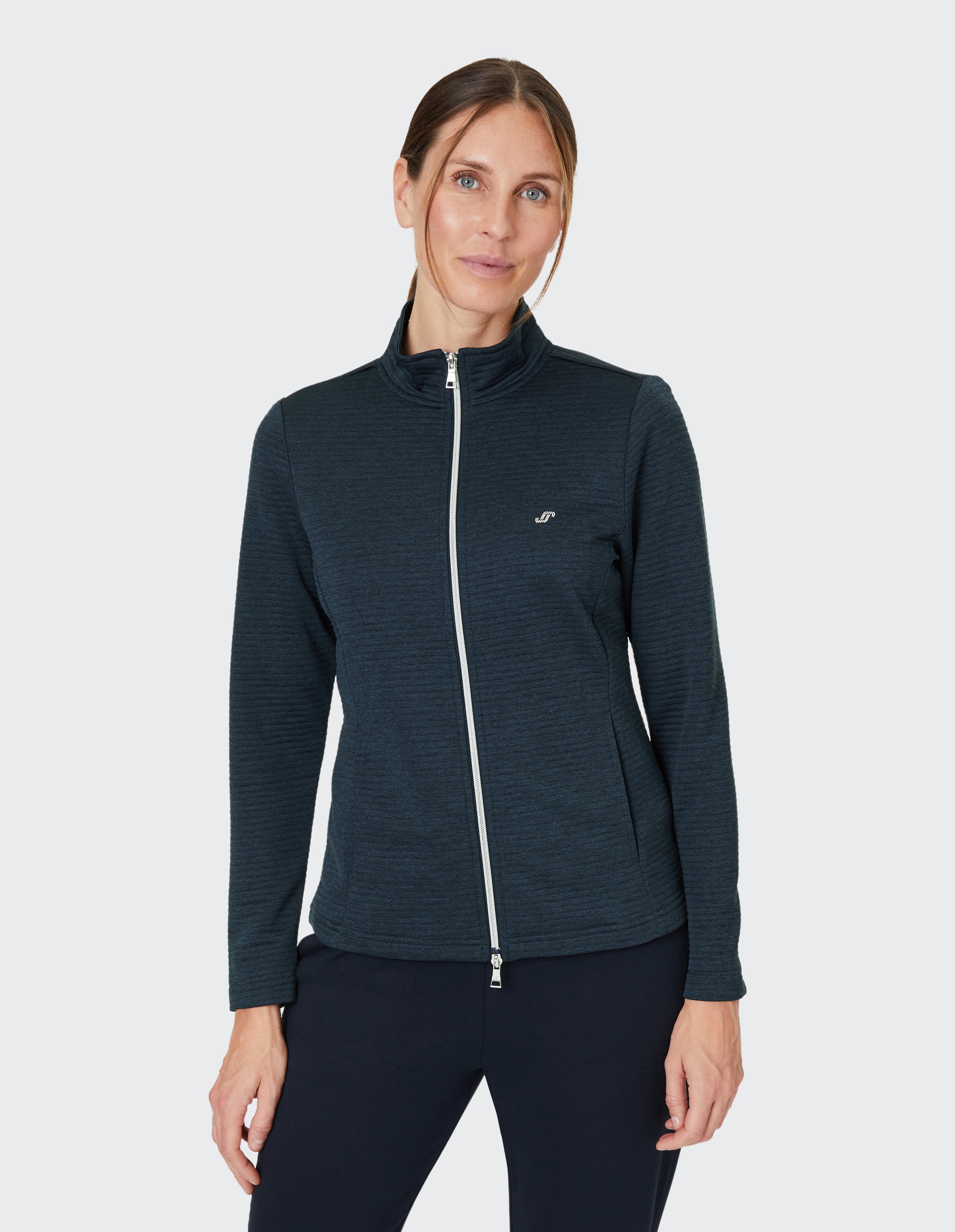Joy Sportswear Trainingsjacke "D SWEATJACKE PEGGY" sportlicher Stil, mit Reißverschluss, gerader Abschluss, aus Polyester