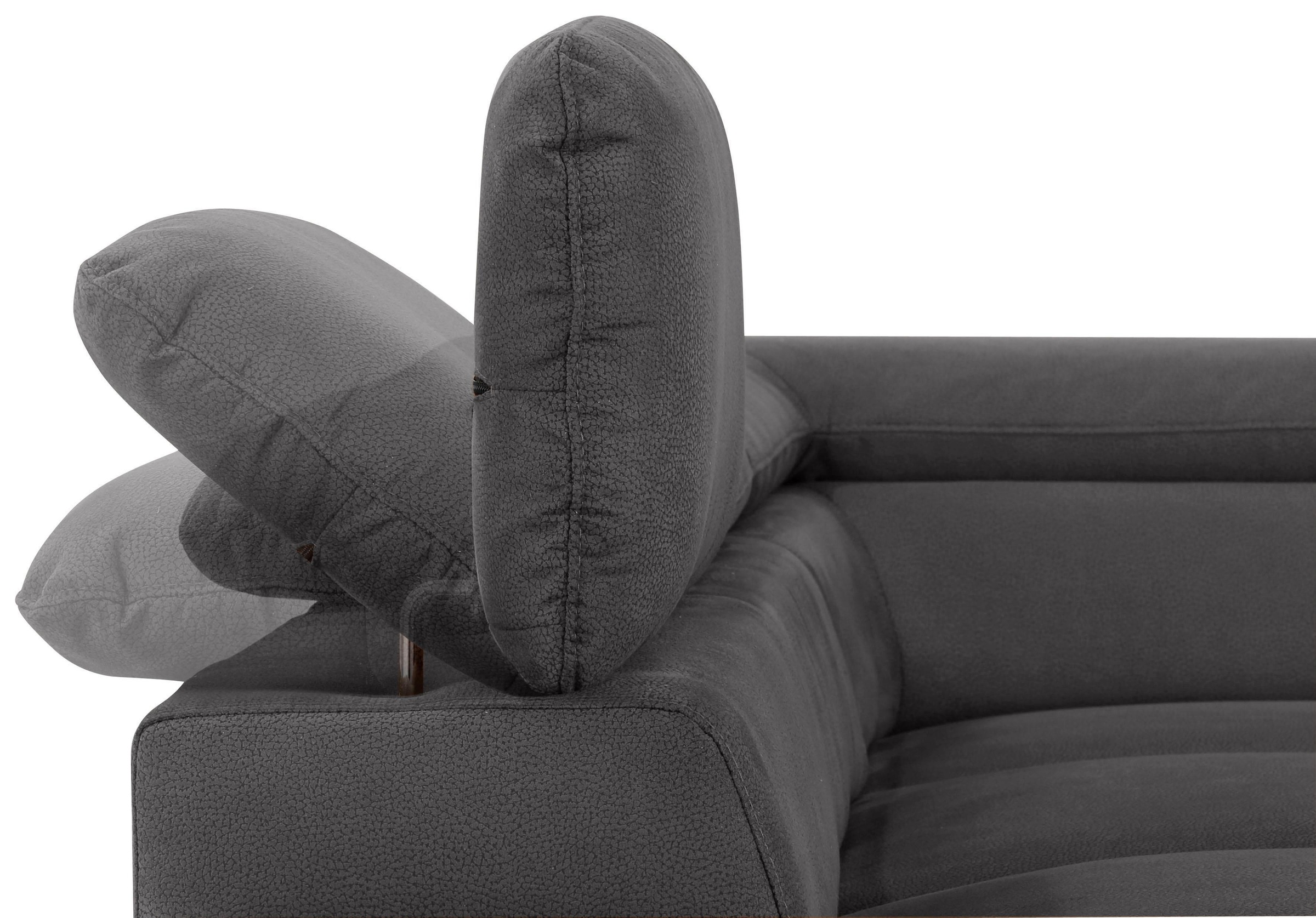 Home affaire Ecksofa »Alberto L-Form«, mit Kopfteilverstellung, wahlweise mit Bettfunktion