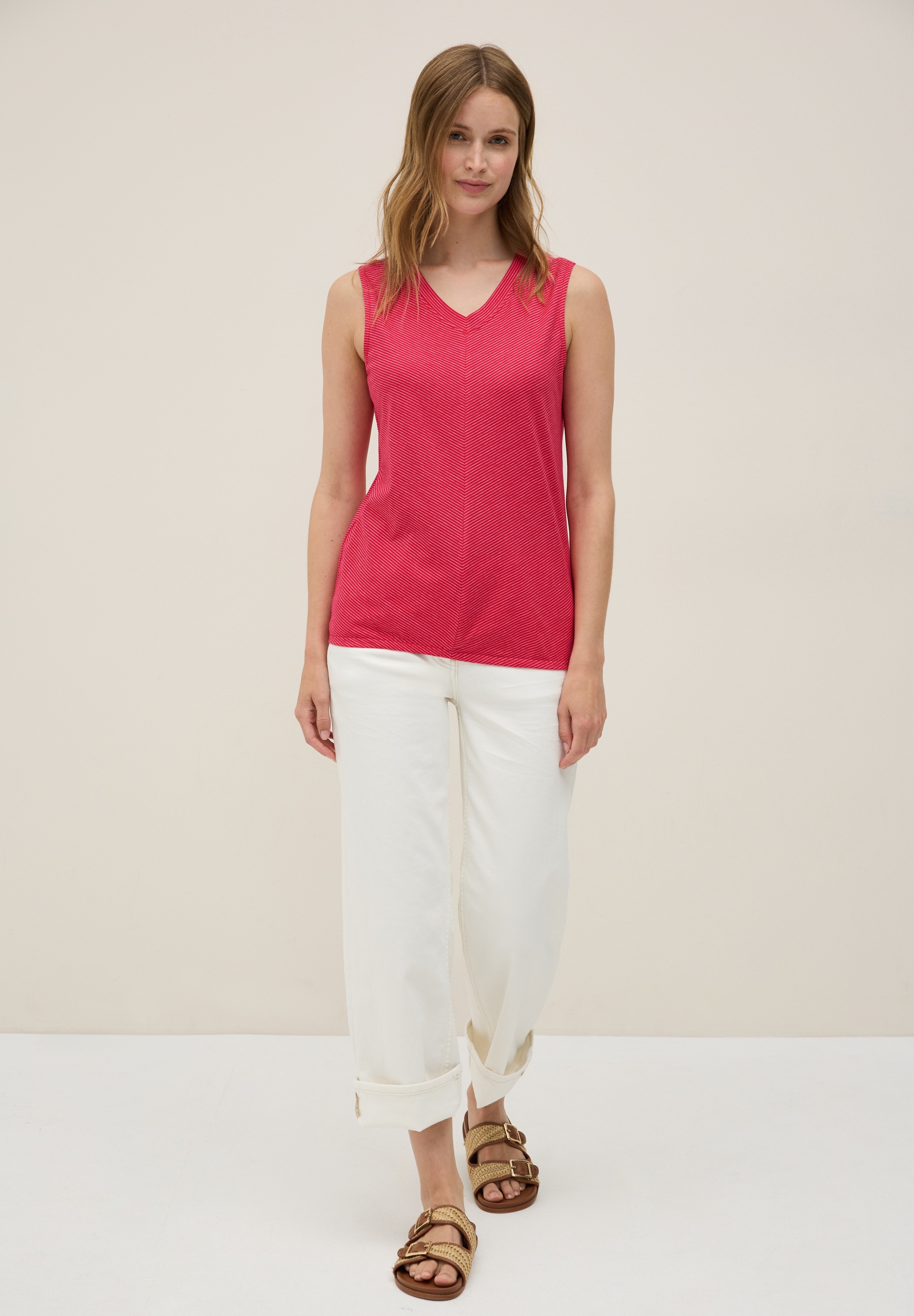 Thumbnail - Cecil Tanktop aus reiner Baumwolle